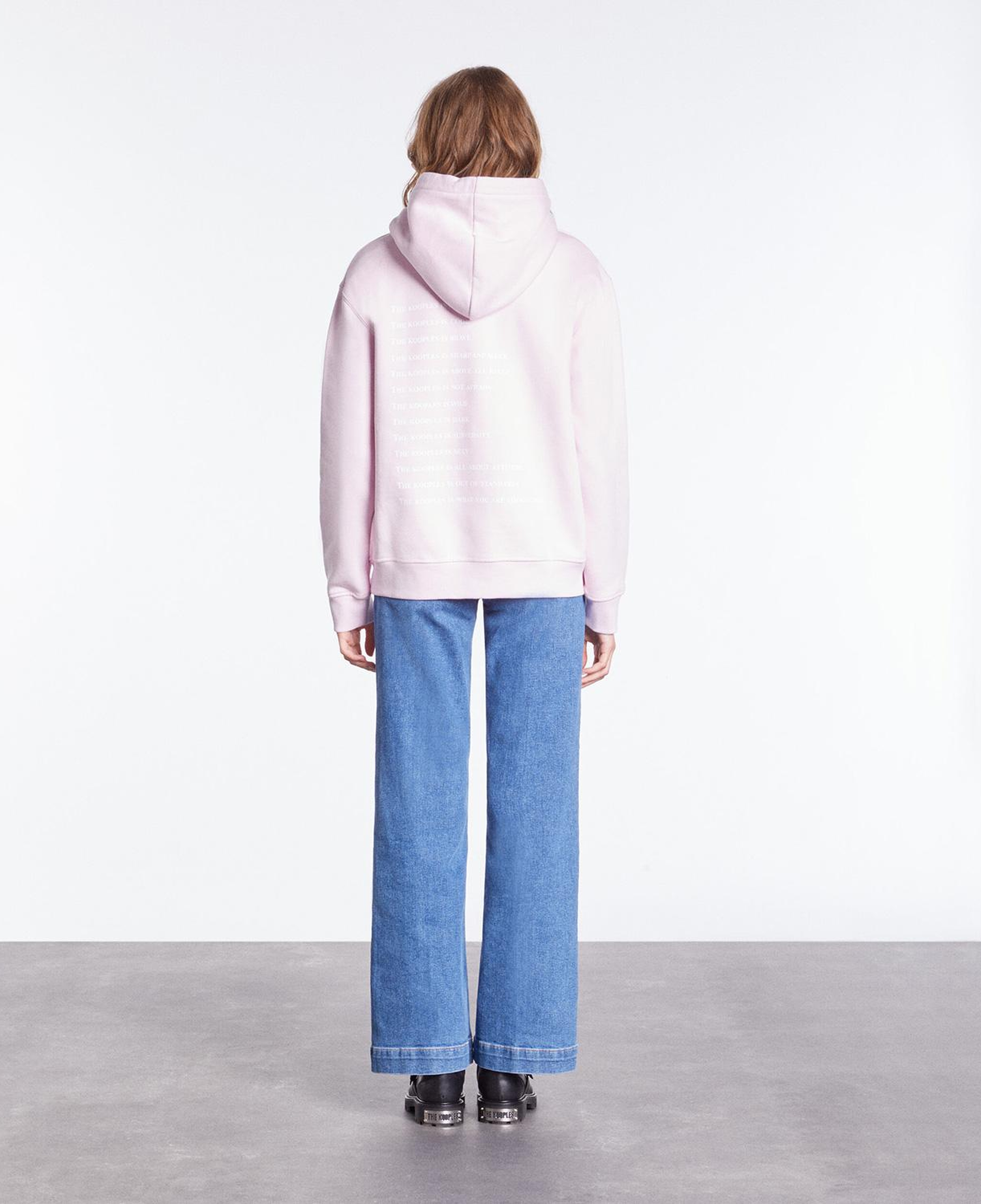 The Kooples Classic Kadın Pembe Sweatshirt