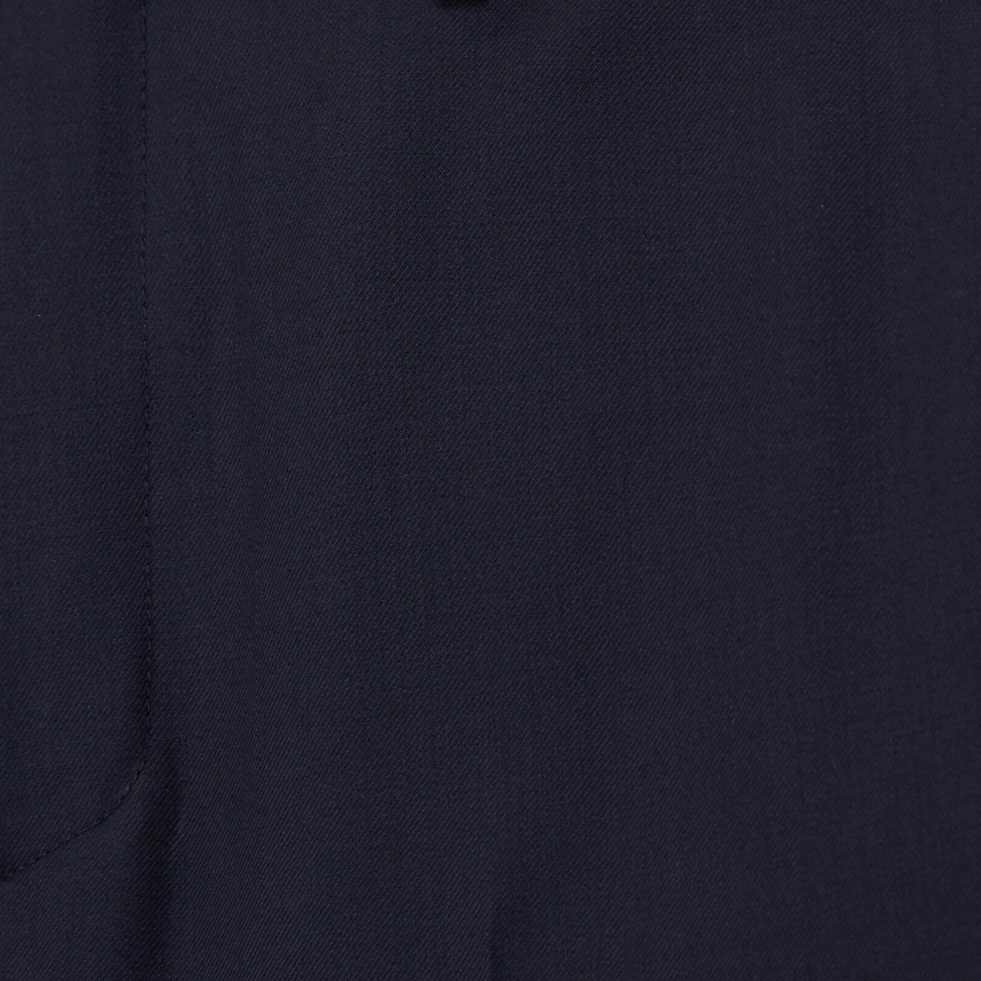 ERKEK LACİVERT Yün Pantolon