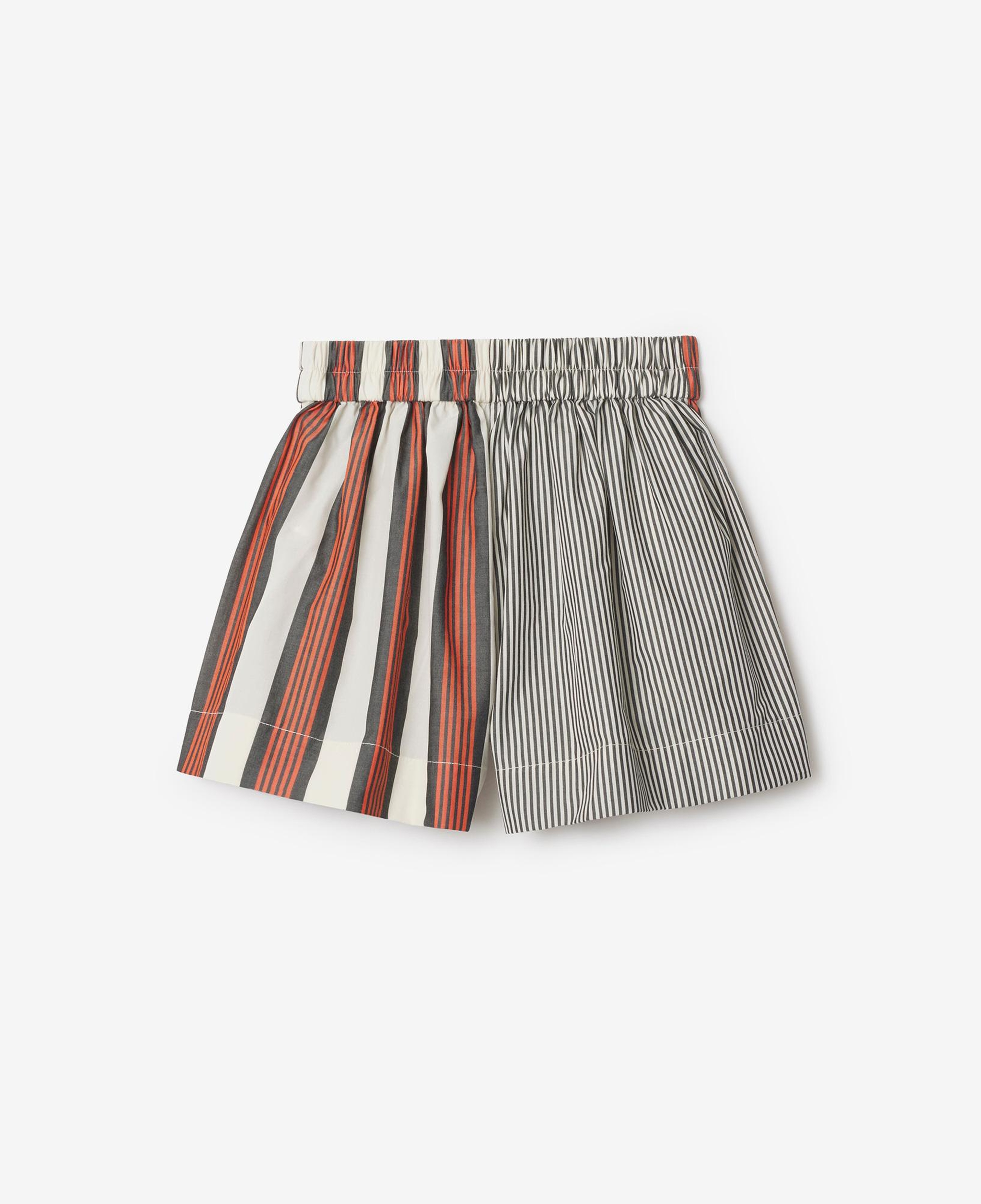 Burberry Marcy Striped Cotton Çocuk Renkli Şort