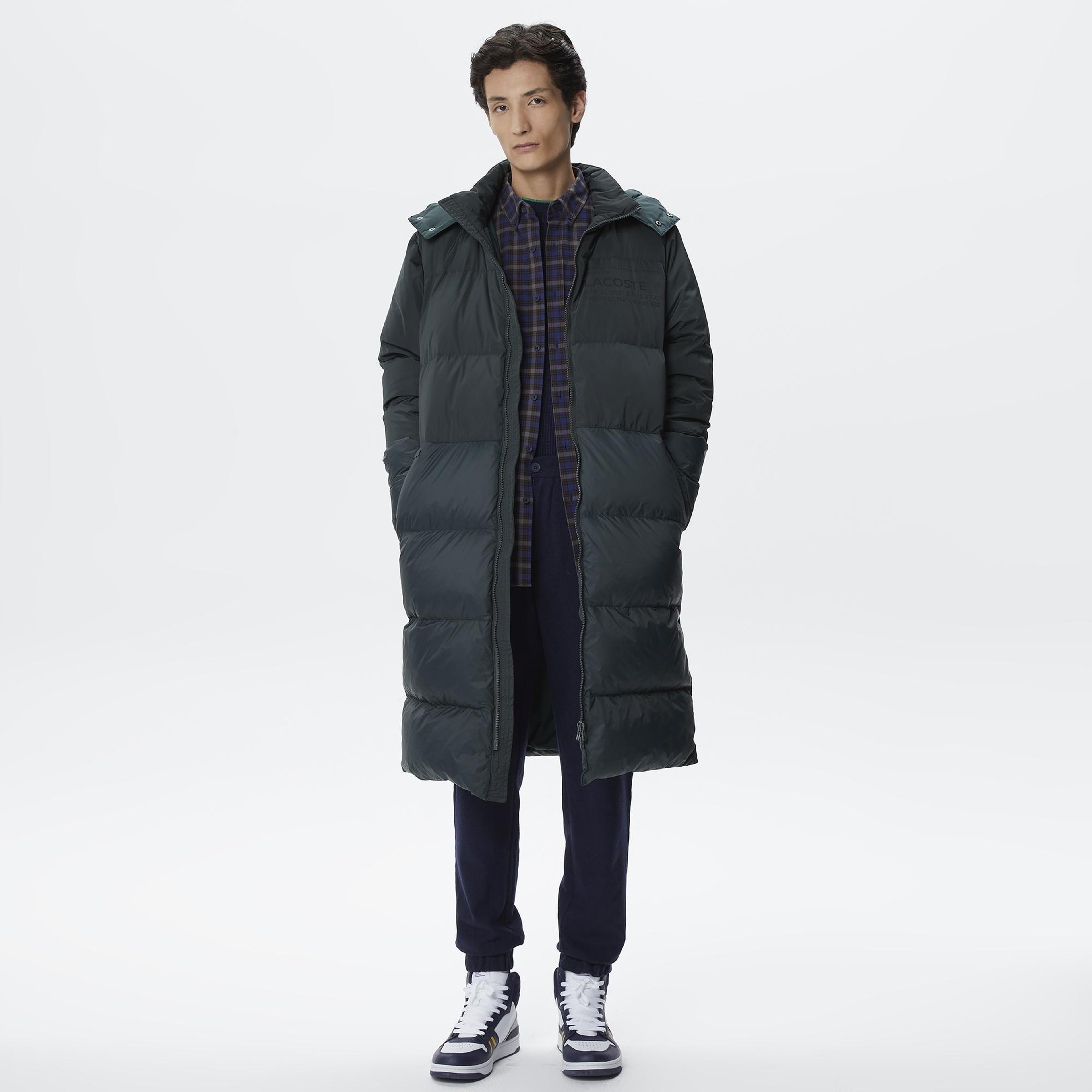 Lacoste Erkek Yeşil Mont