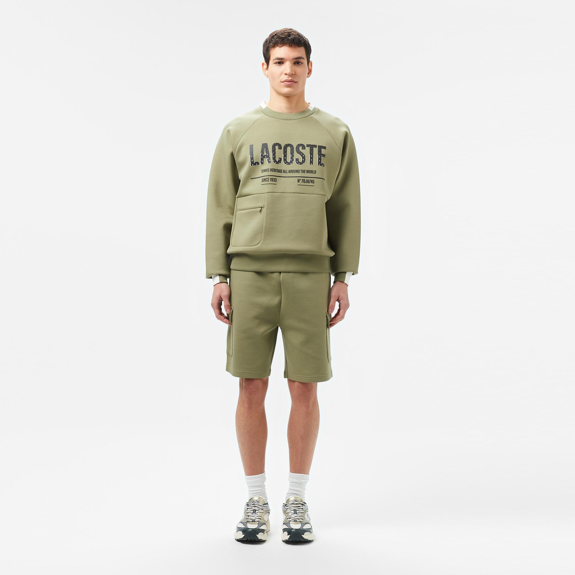 Lacoste Erkek Haki Sweatshirt