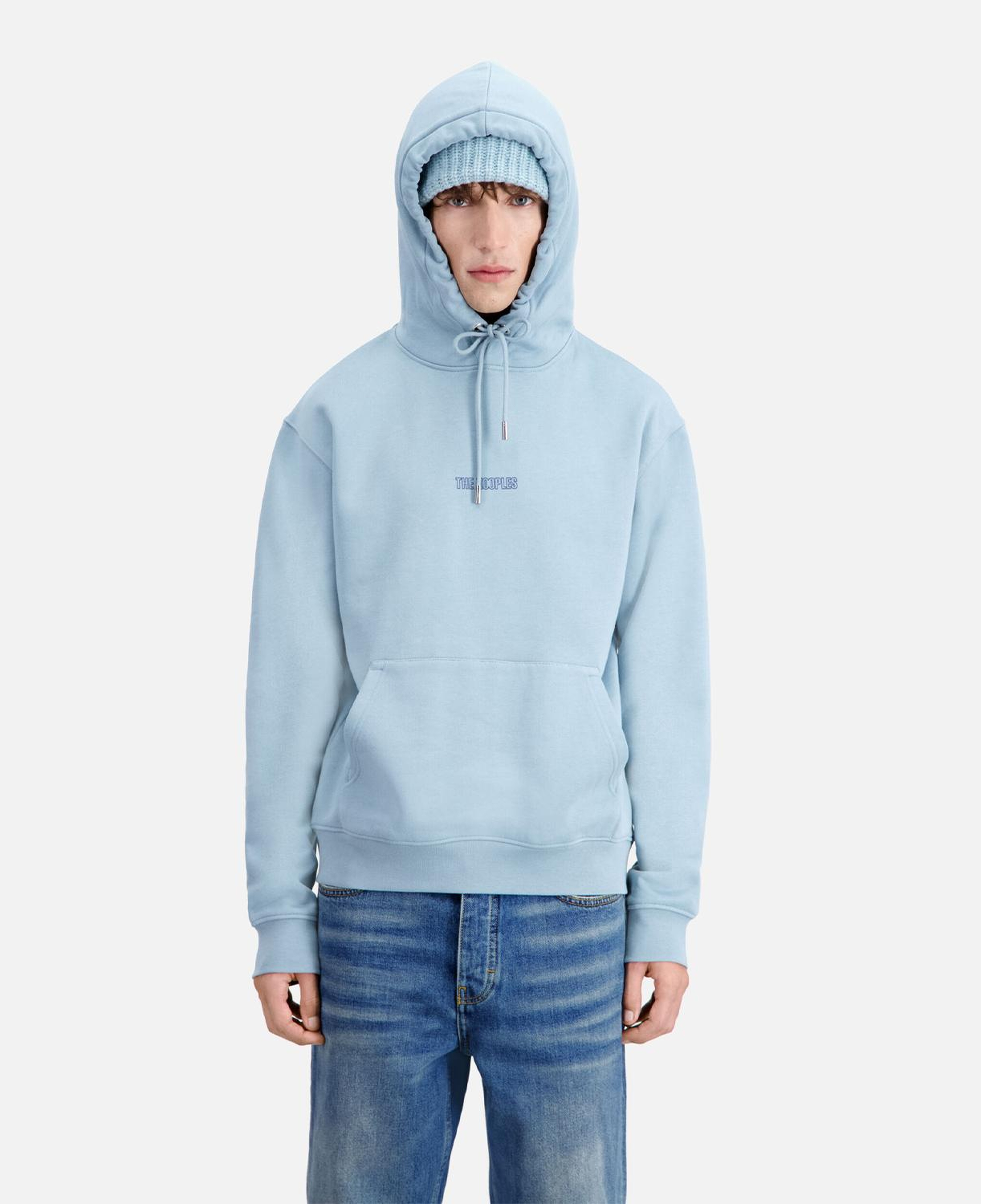 The Kooples Classics Erkek Mavi Sweatshirt
