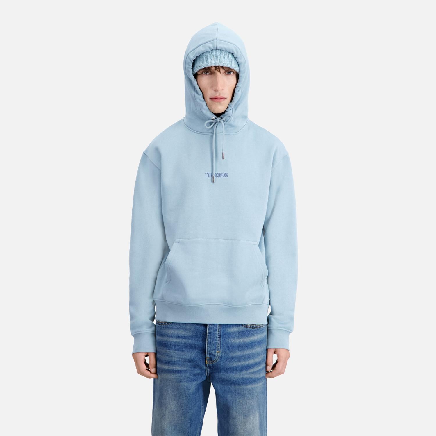 The Kooples Classics Erkek Mavi Sweatshirt