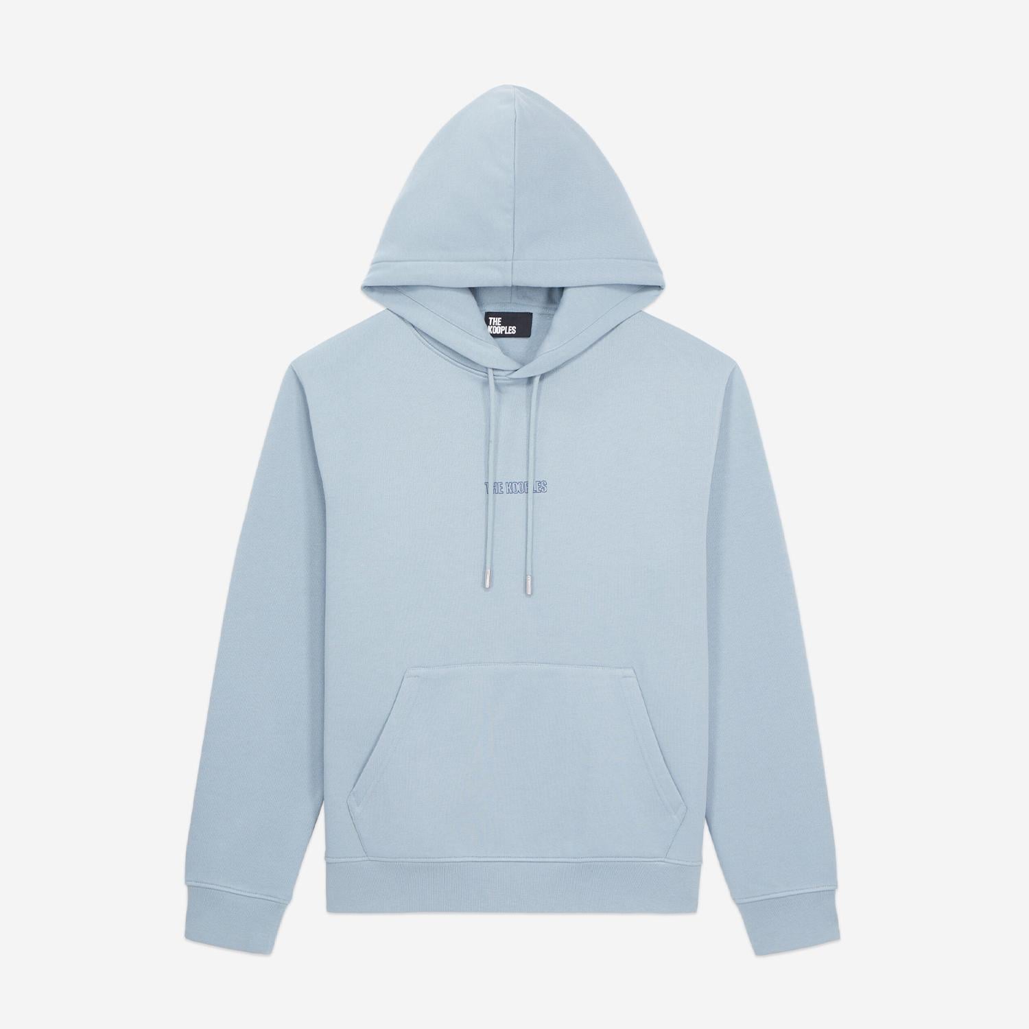 The Kooples Classics Erkek Mavi Sweatshirt