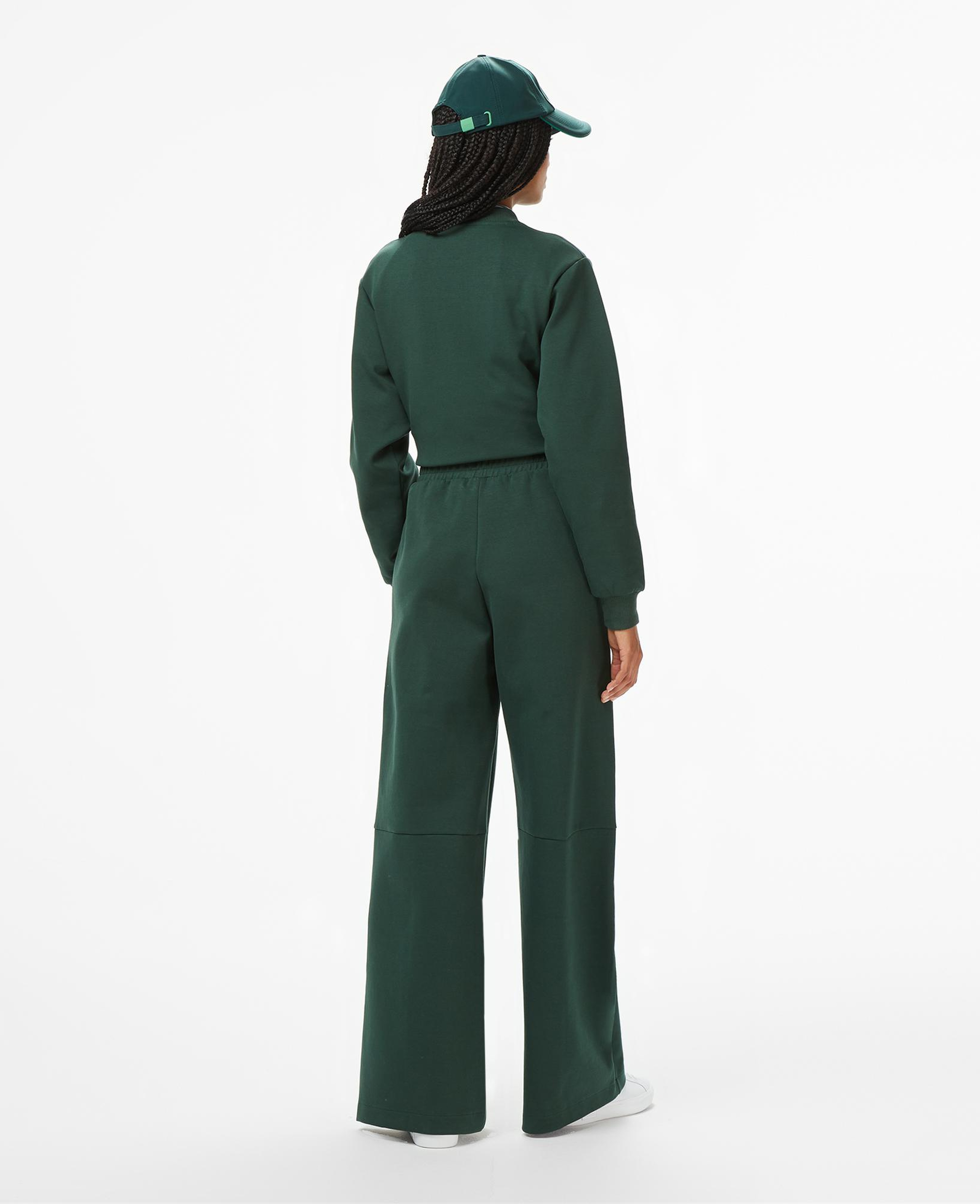Lacoste x House of SuperStep Relaxed Fit Kadın Yeşil Eşofman Altı