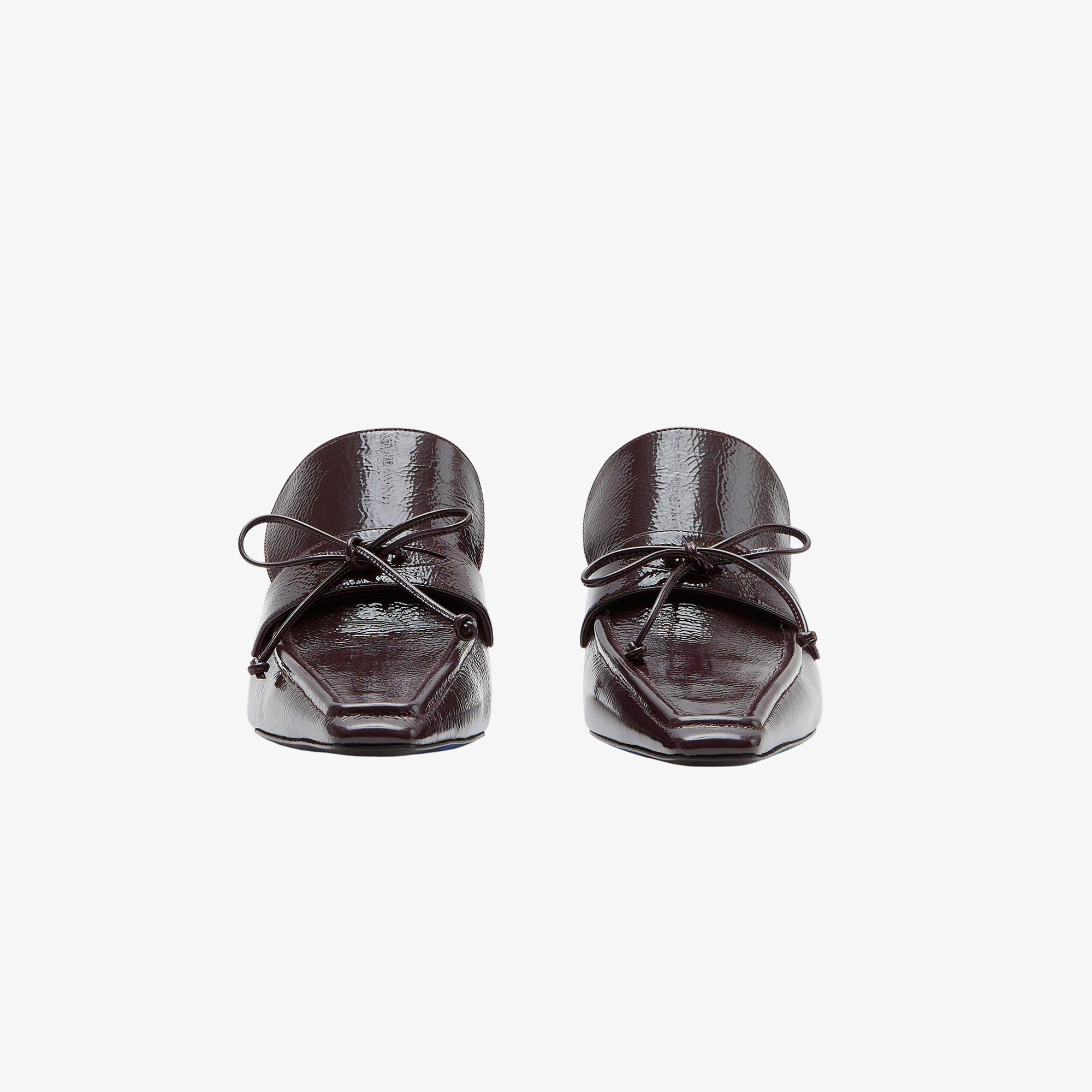 Burberry Kadın Bordo Ayakkabı