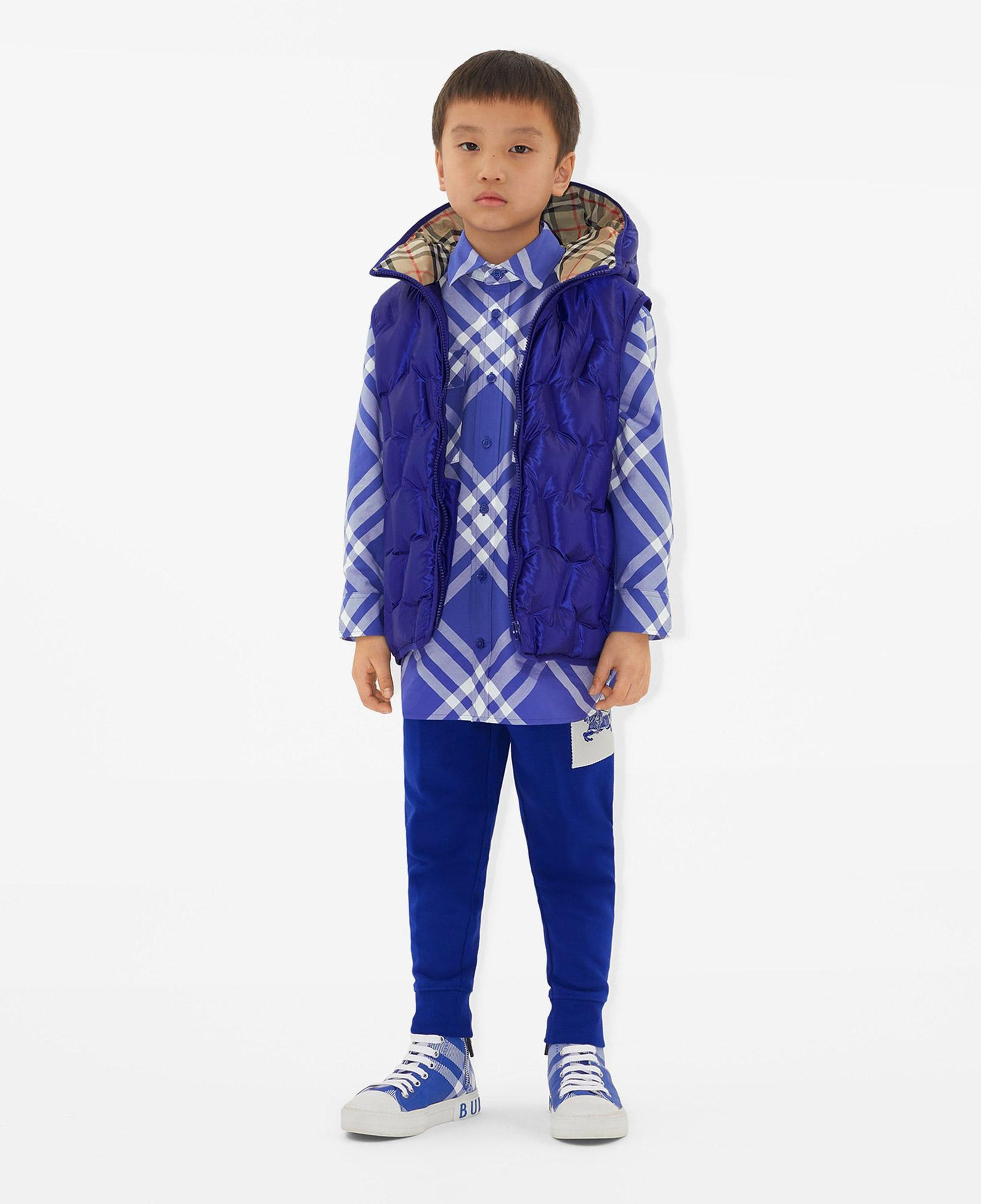 Burberry Çocuk Mavi Yelek