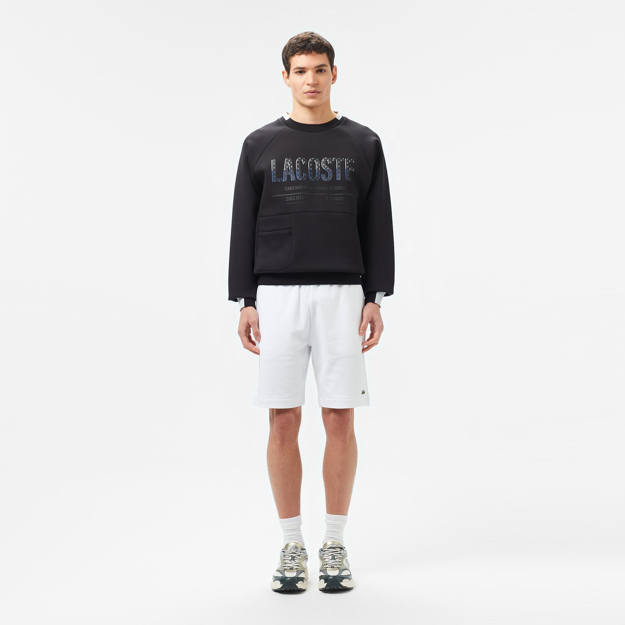 Lacoste Erkek Siyah Sweatshirt
