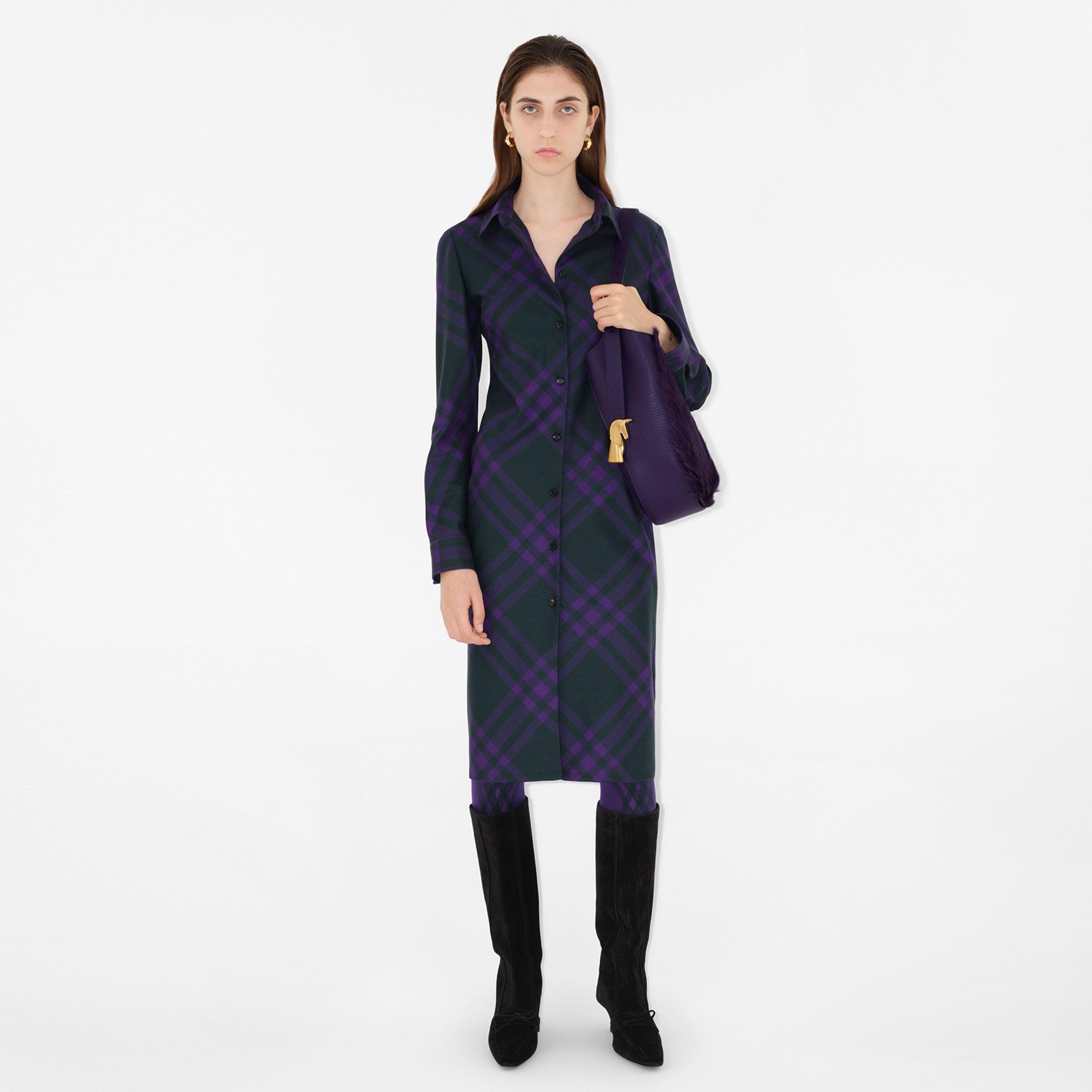 Burberry Kadın Siyah Deri Bot