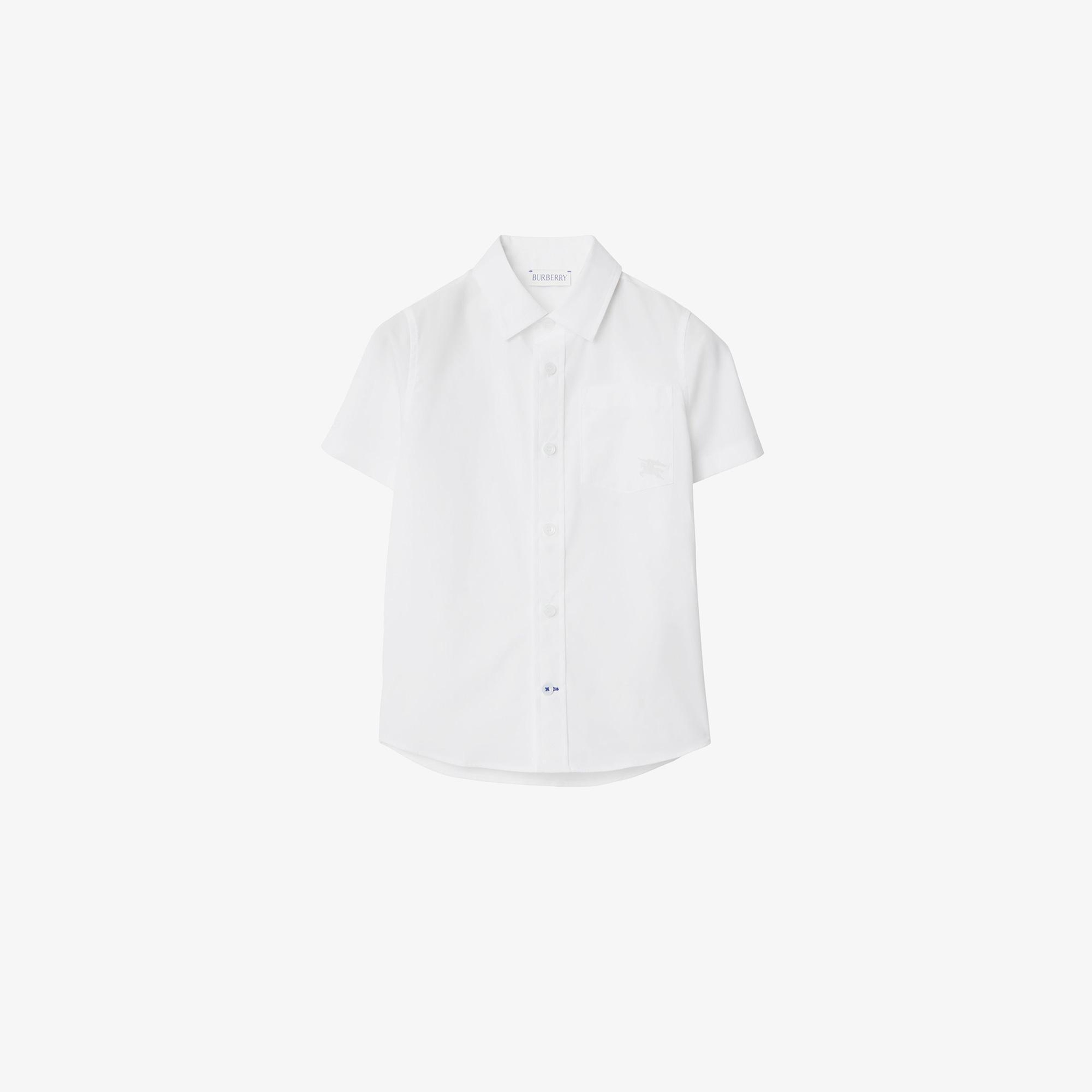 Burberry Çocuk Beyaz Gömlek
