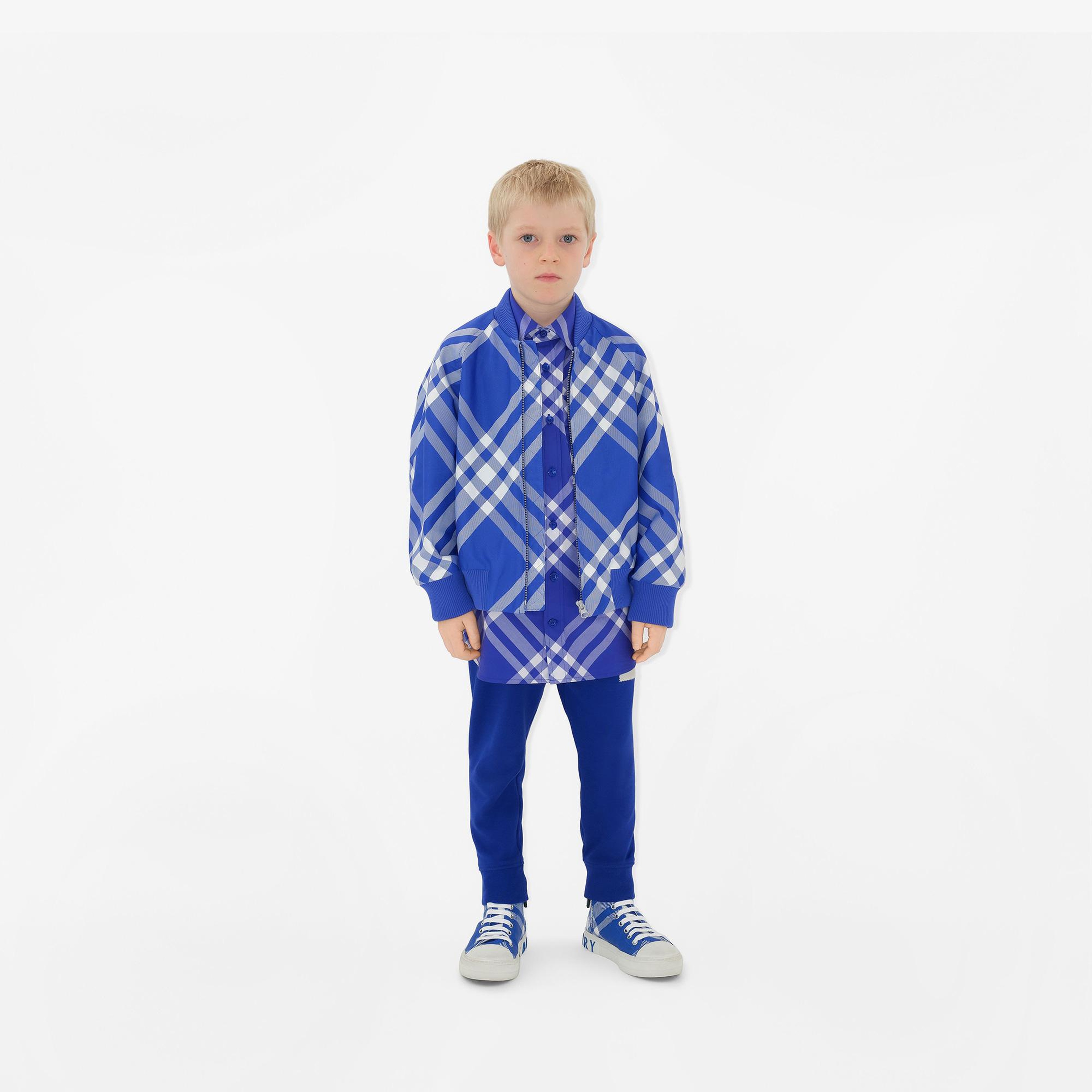 Burberry Çocuk Mavi Ceket