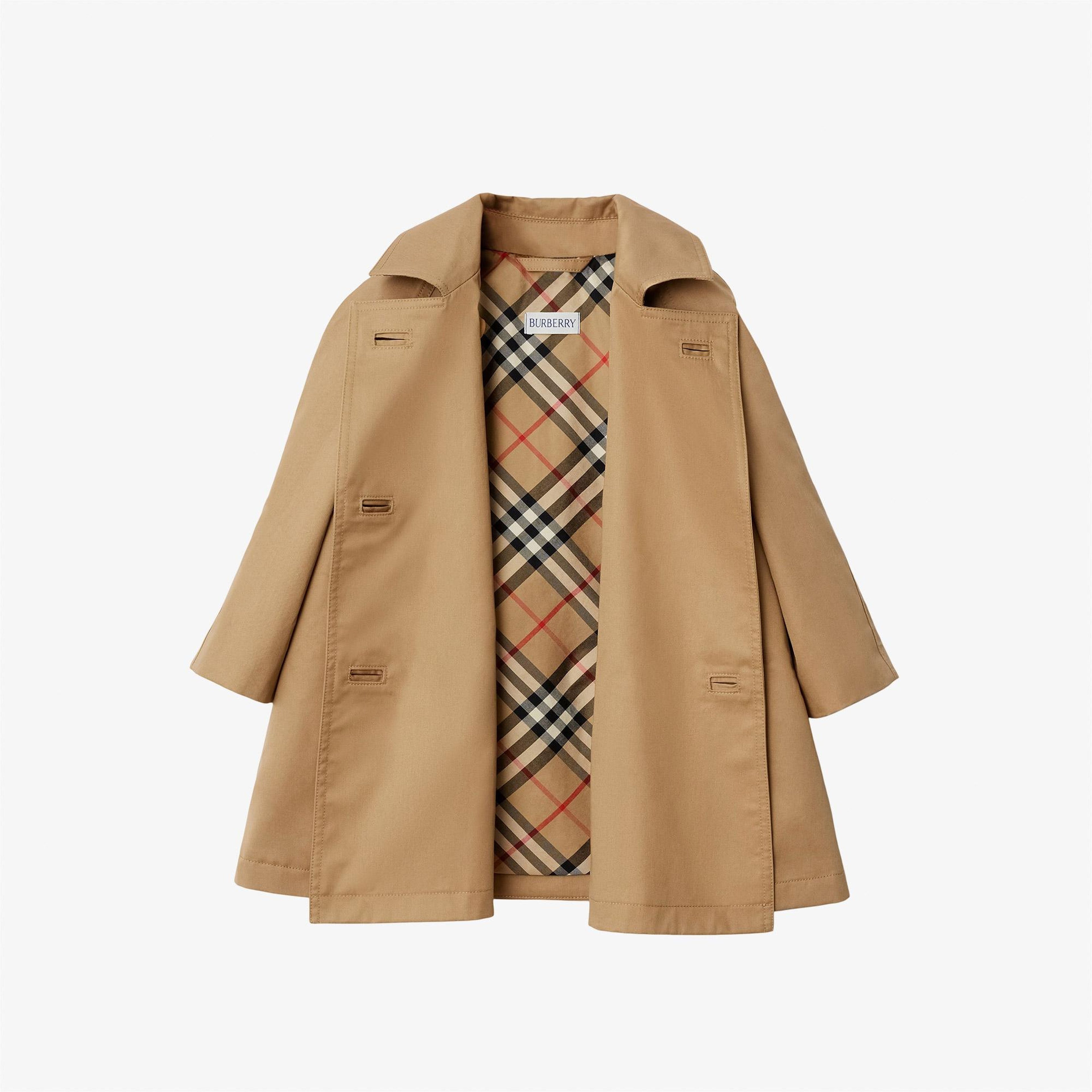 Burberry Çocuk Bej Pardesü