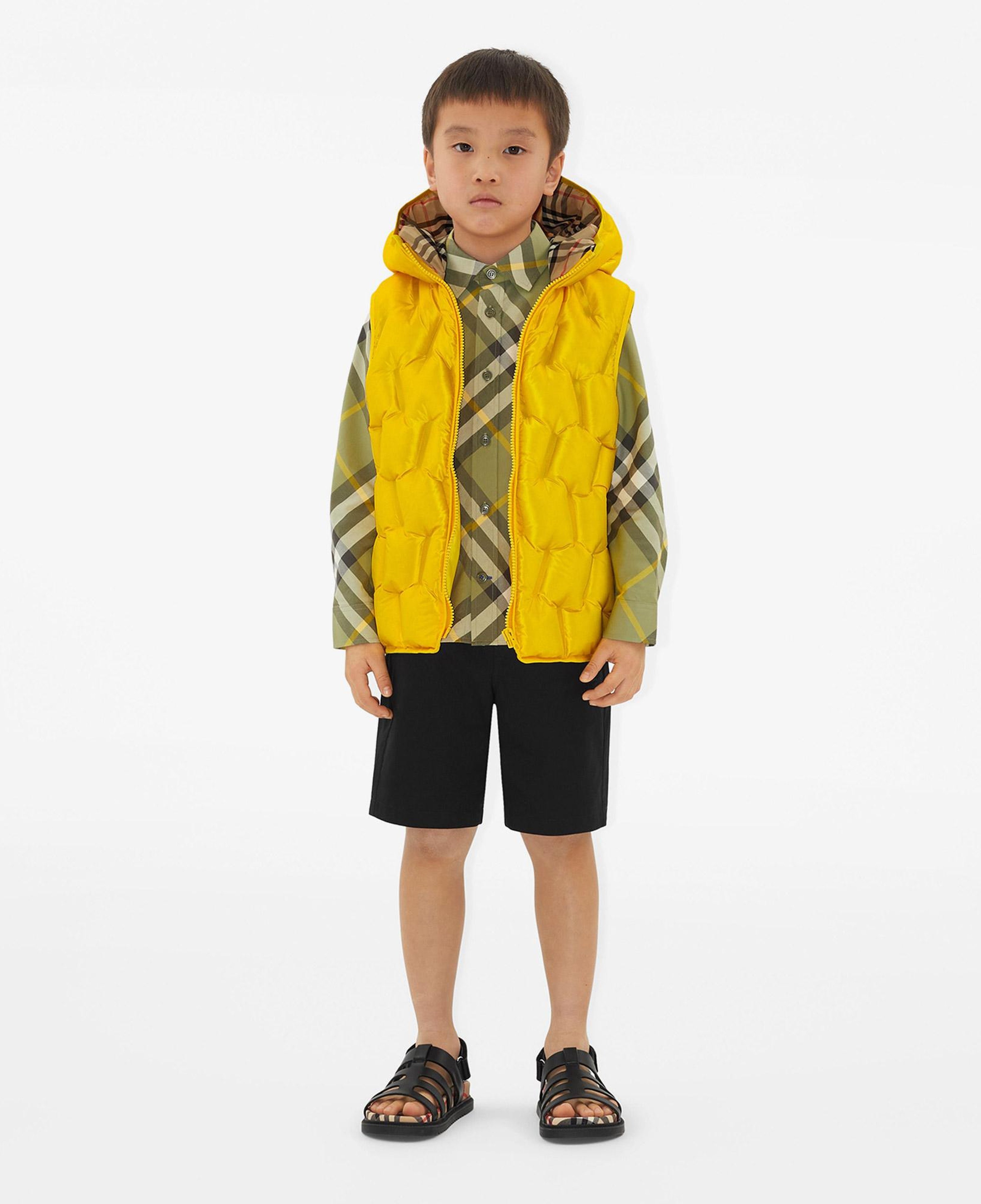 Burberry Çocuk Sarı Yelek