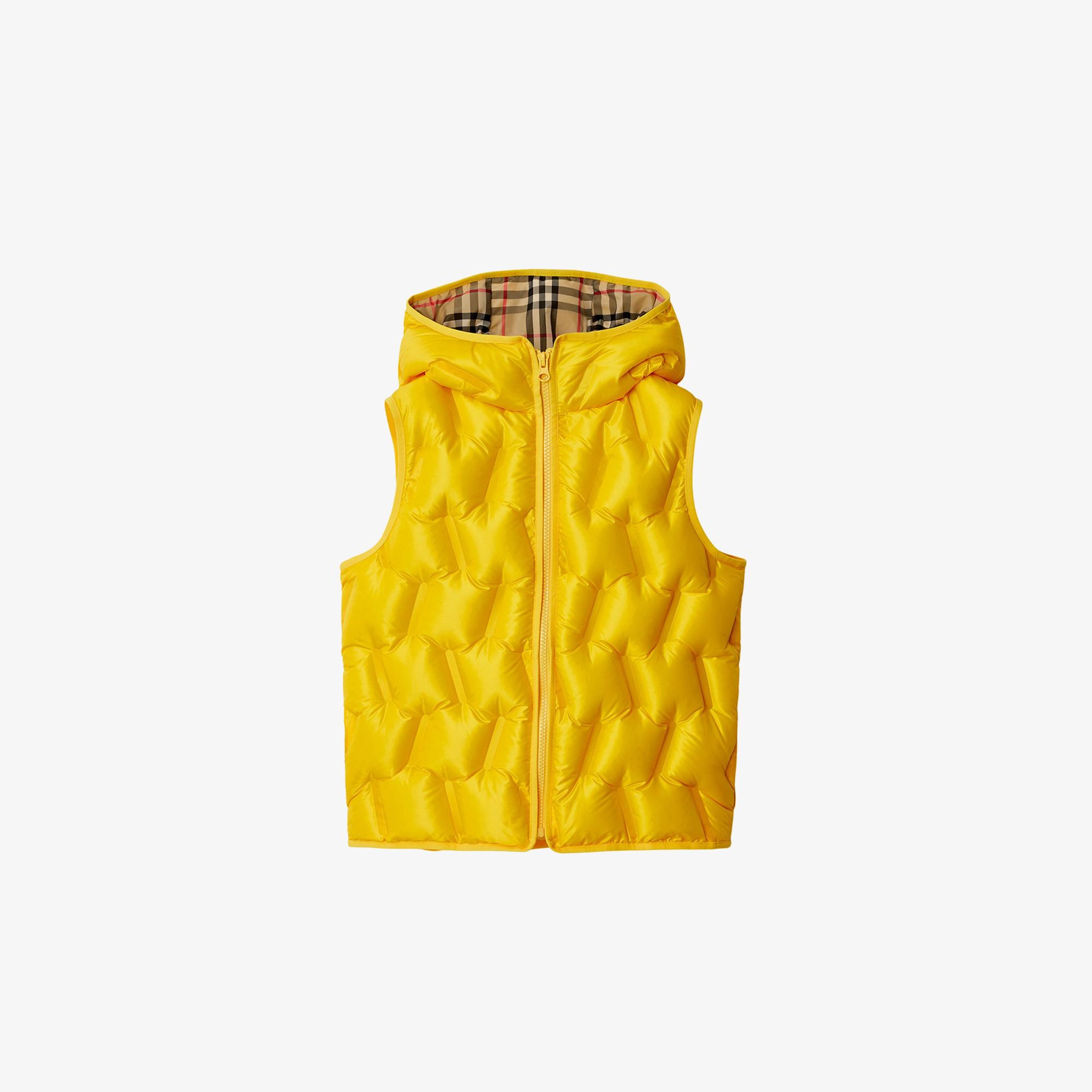 Burberry Çocuk Sarı Yelek