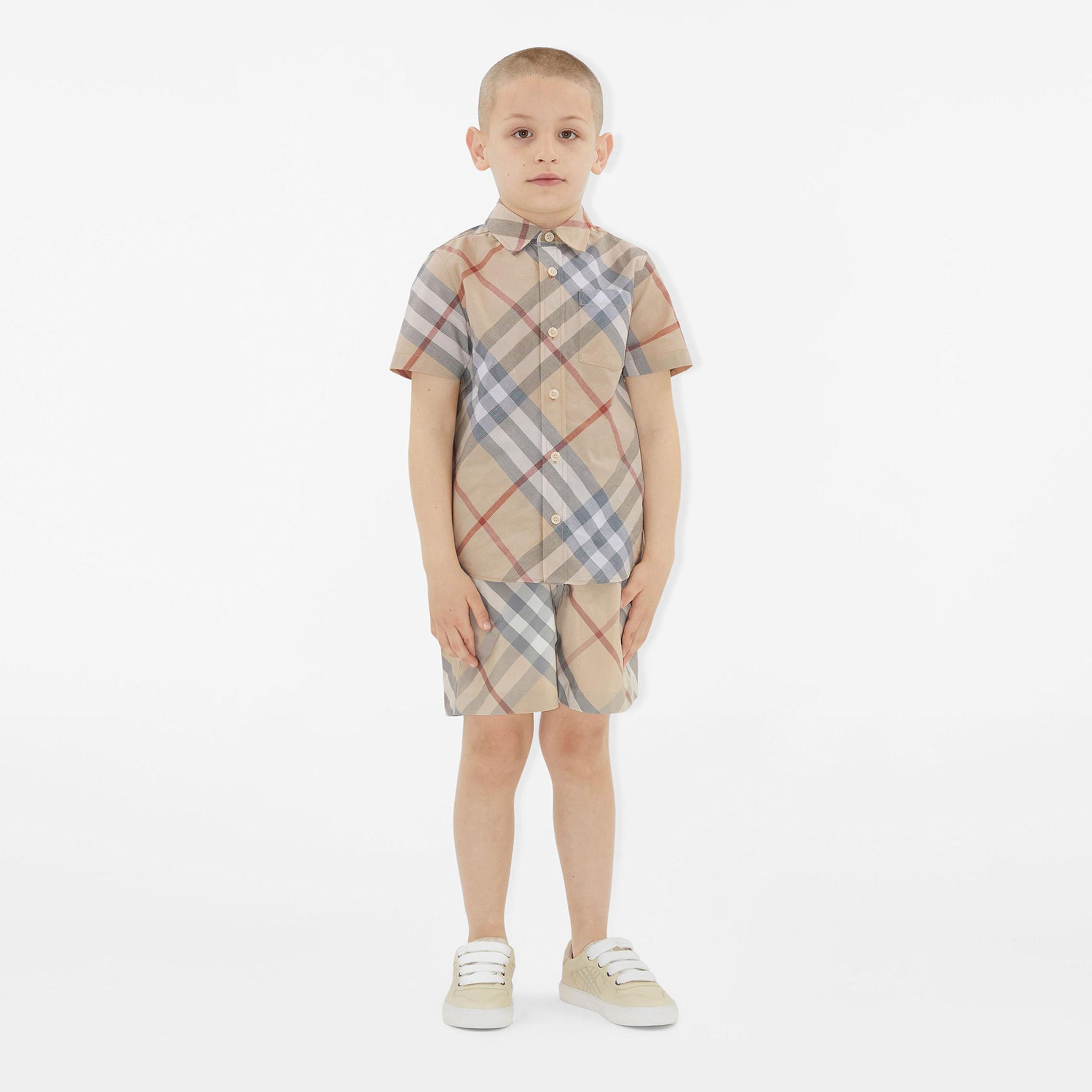 Burberry Çocuk Bej Şort