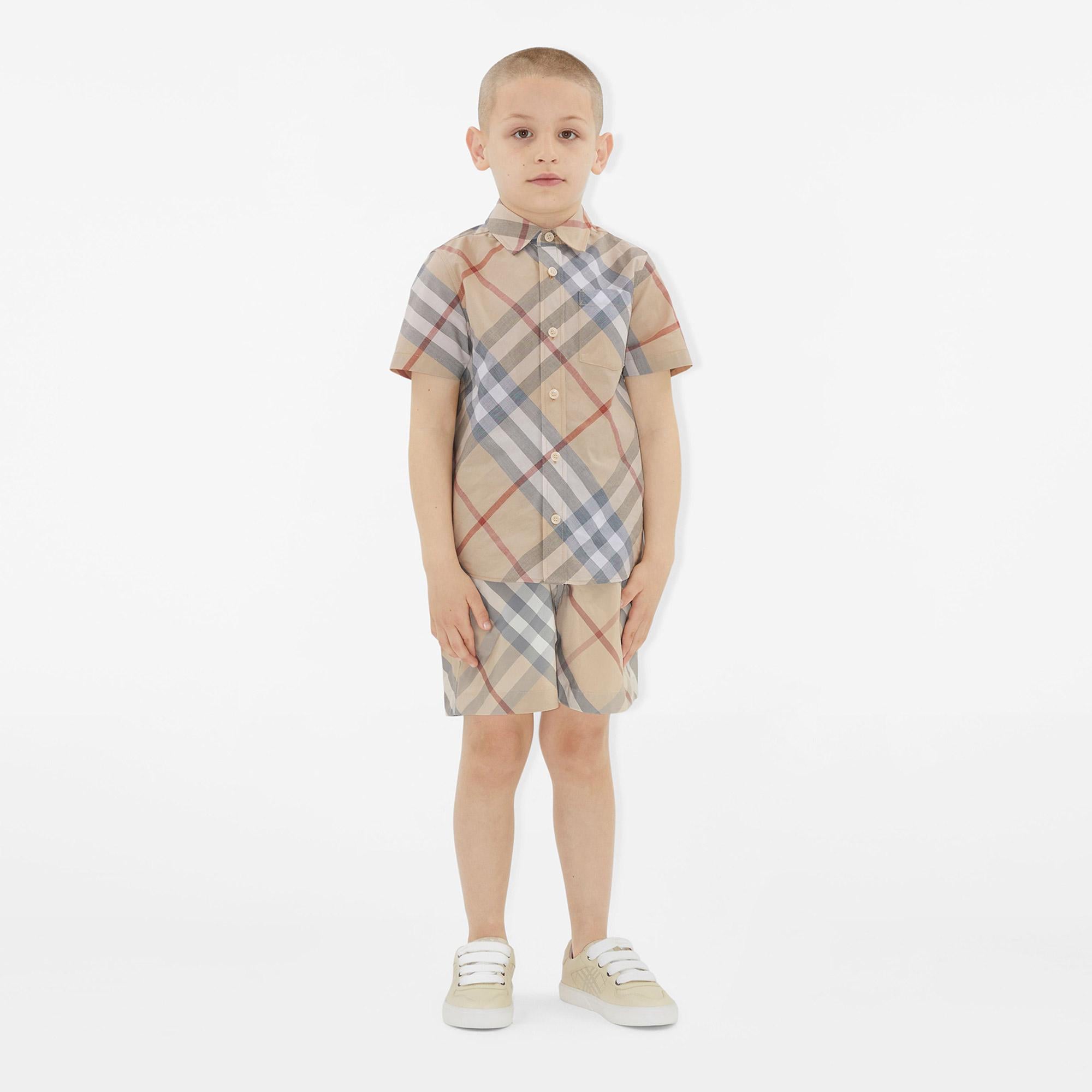 Burberry Çocuk Bej Şort