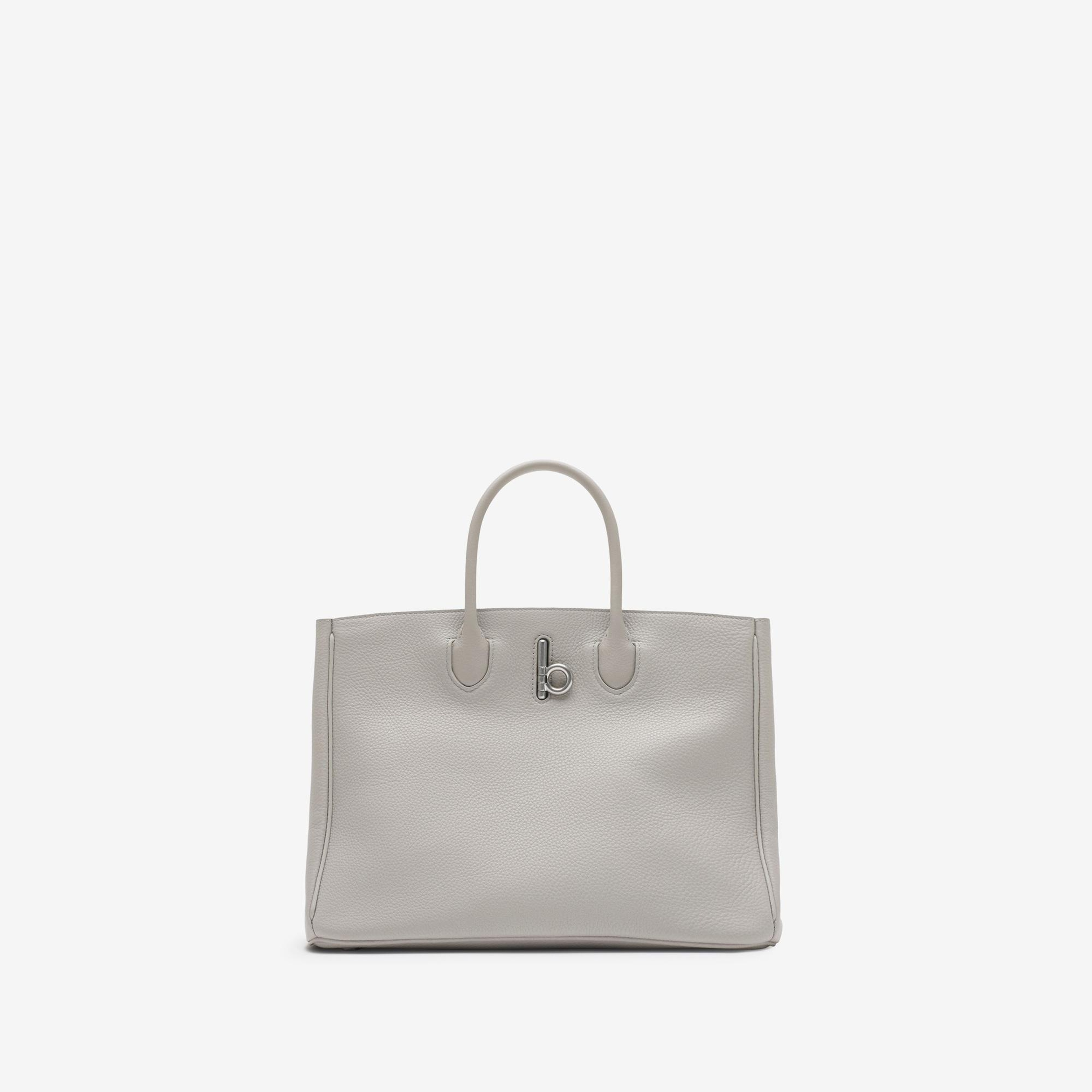Burberry Lgl Small Rocking Horse Kadın Gri El Çantası