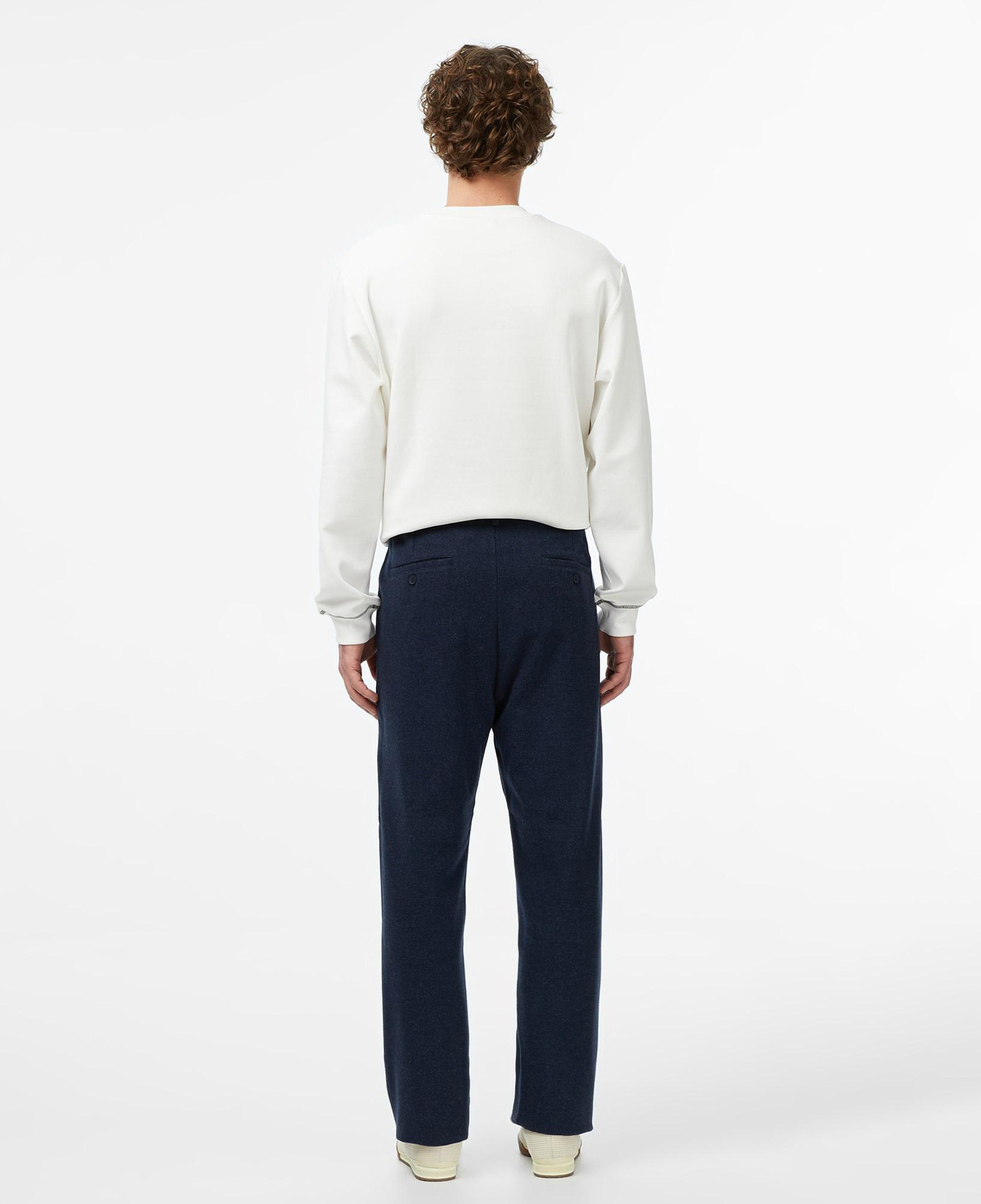 Lacoste Erkek Lacivert Yün Karışımlı Pantolon