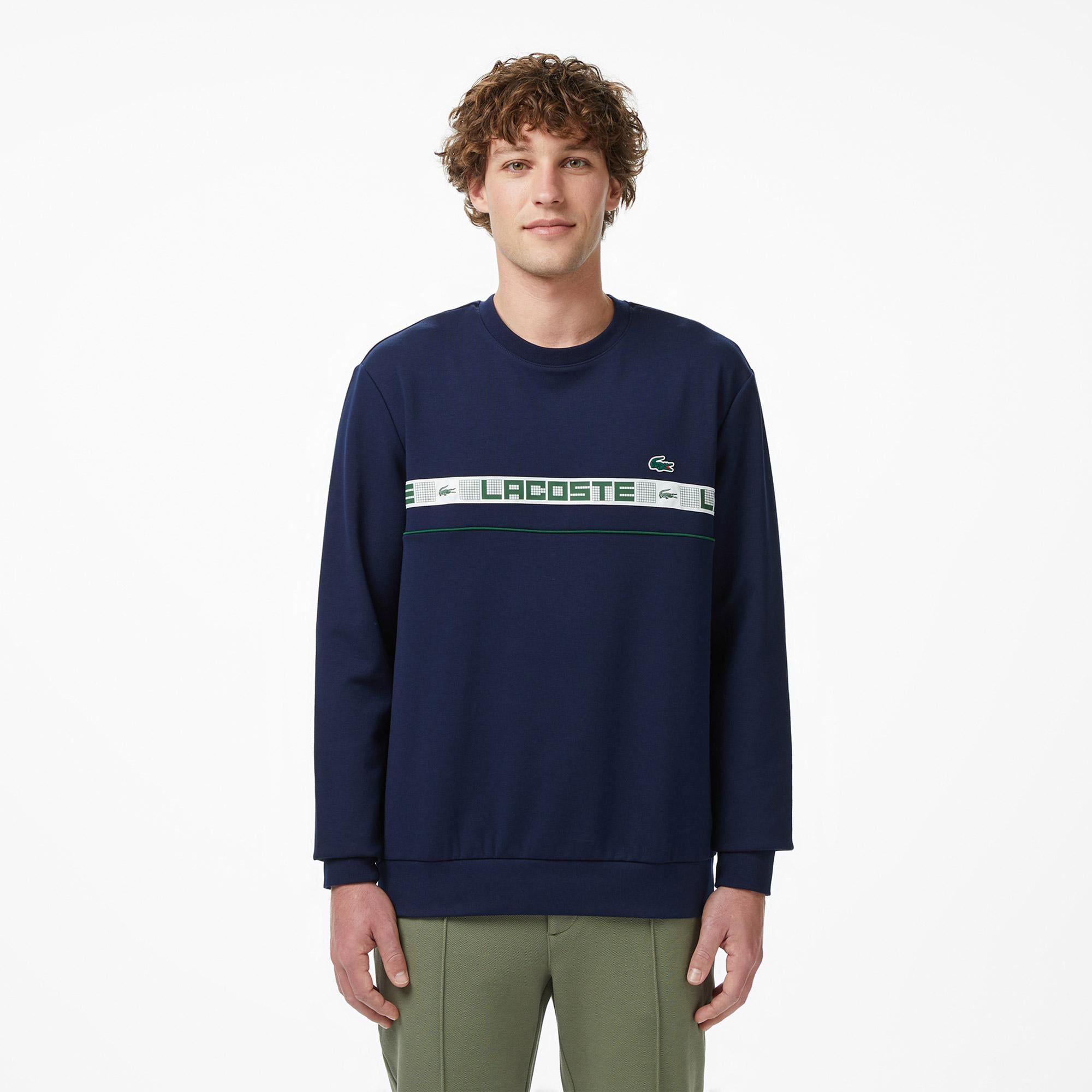 Lacoste Erkek Lacivert Sweatshirt