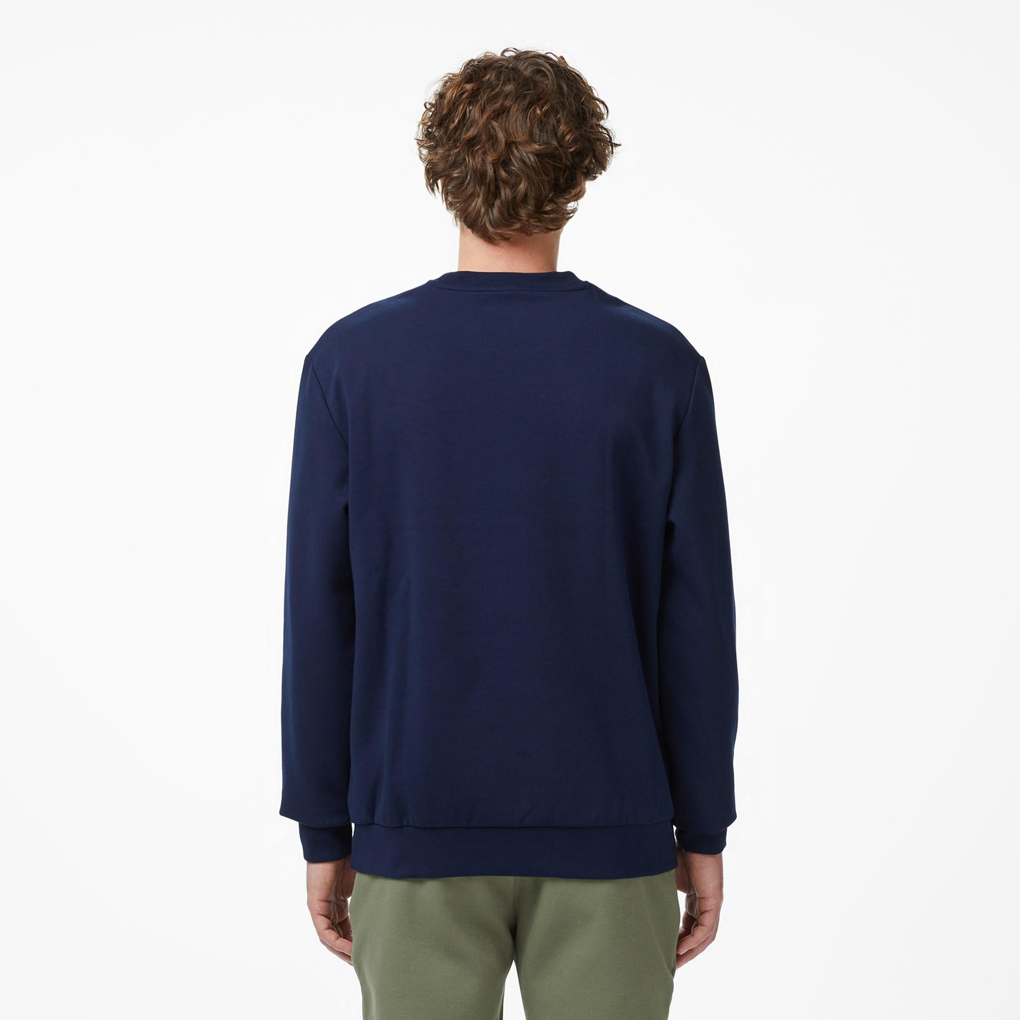 Lacoste Erkek Lacivert Sweatshirt