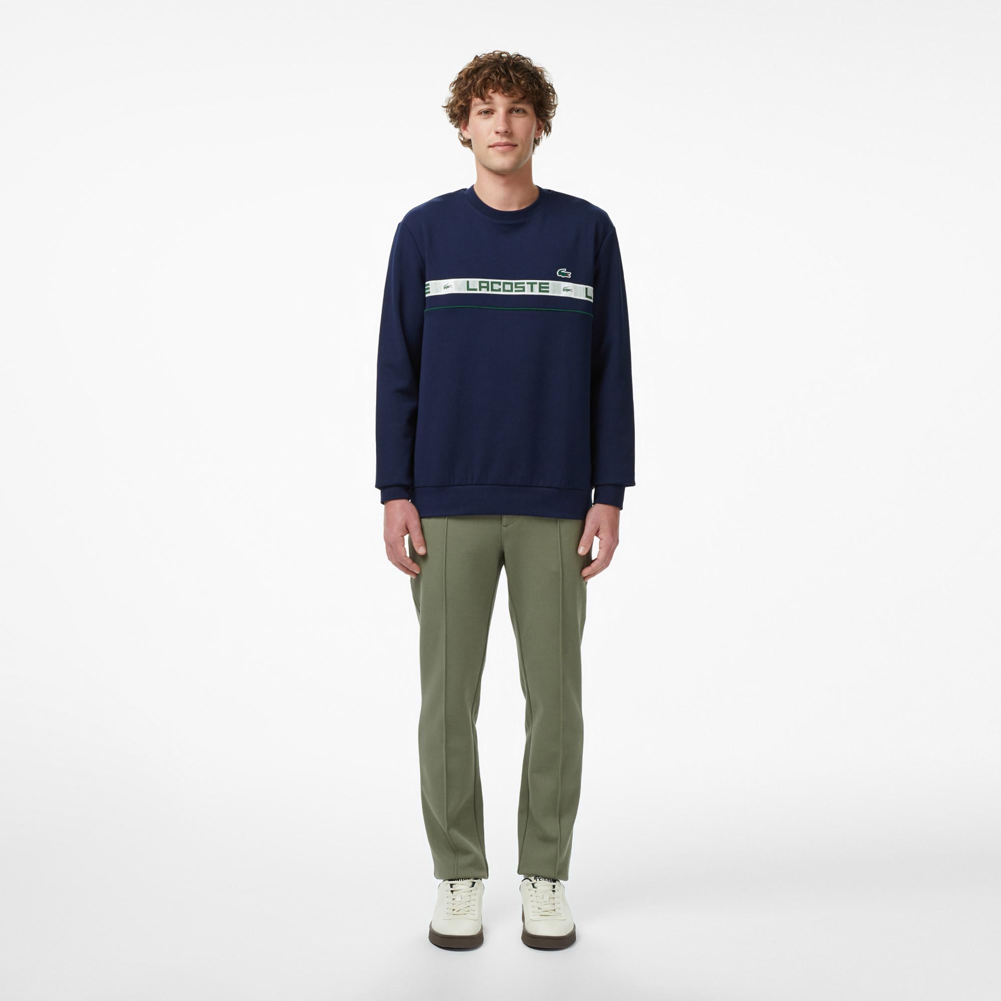 Lacoste Erkek Lacivert Sweatshirt