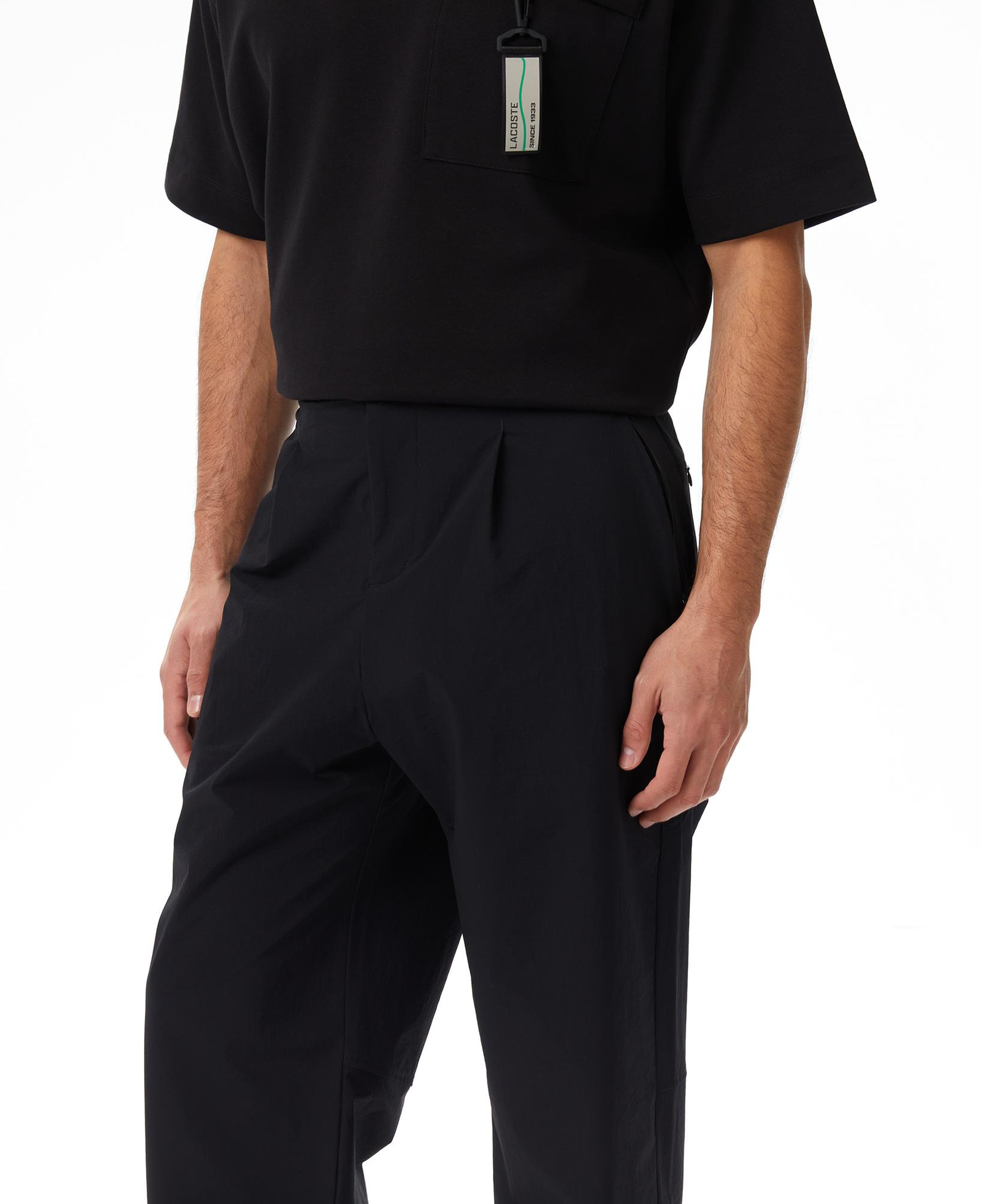 Lacoste x House of SuperStep Slim Fit Erkek Siyah Pantolon