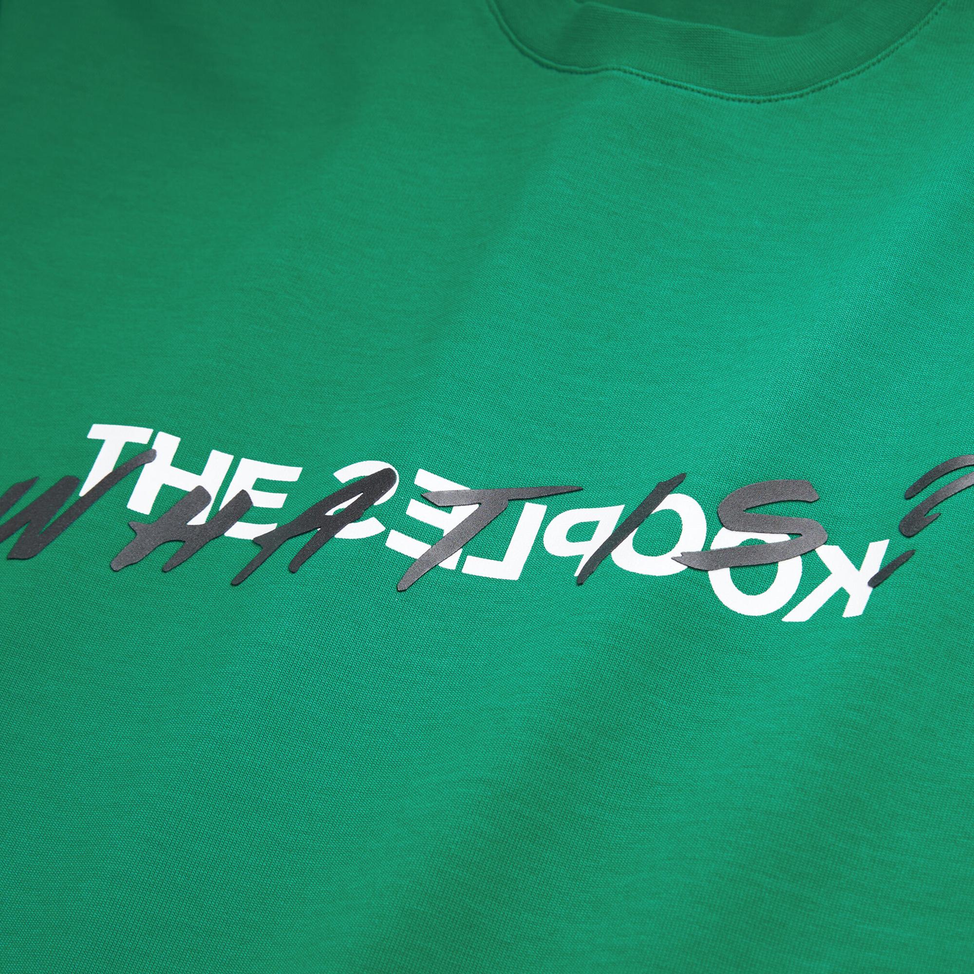 THE KOOPLES ERKEK BİSİKLET YAKA KISA KOLLU YEŞİL T-SHIRT
