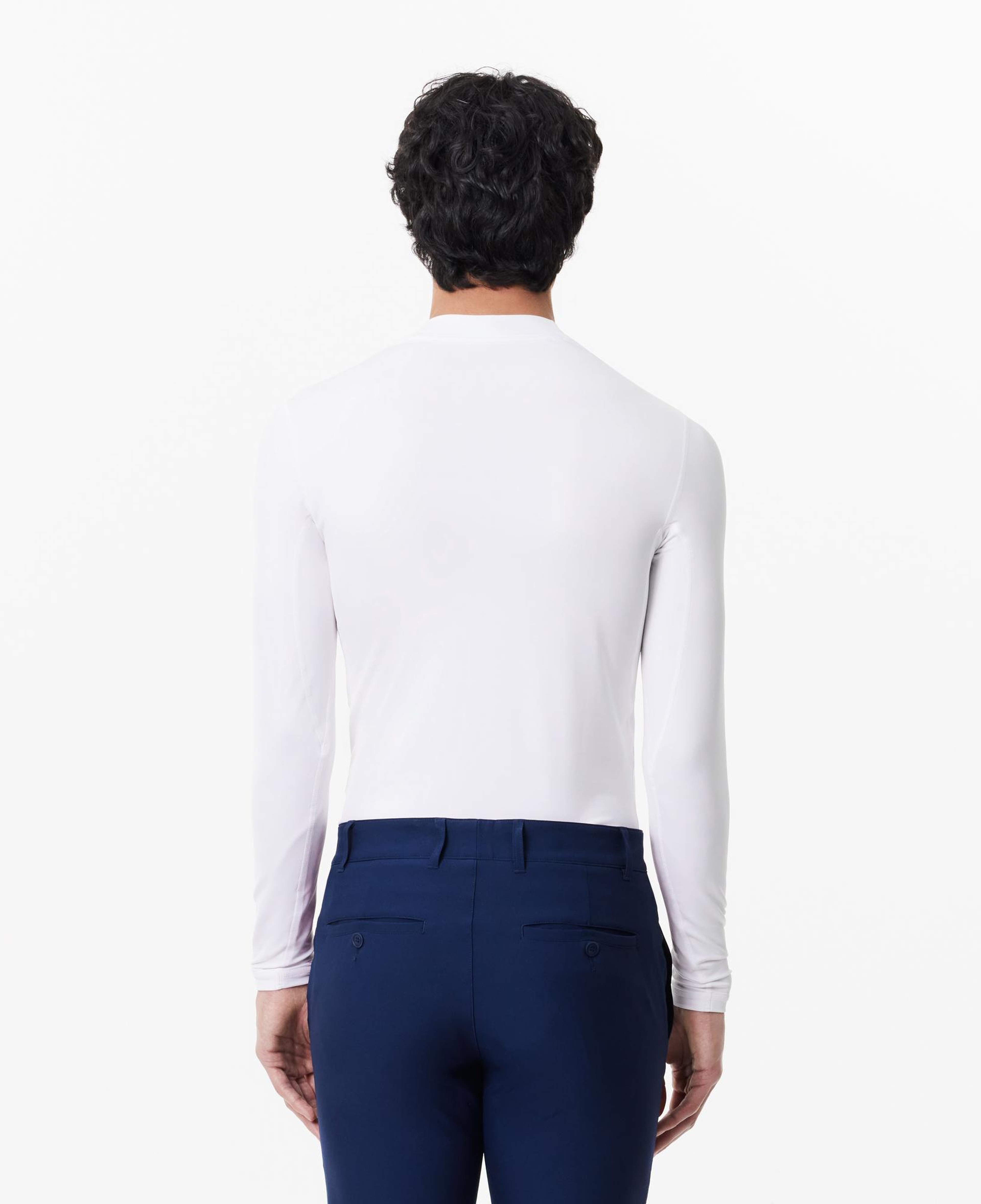 Lacoste Ultra Dry Erkek Beyaz Uzun Kol Antrenman İçliği