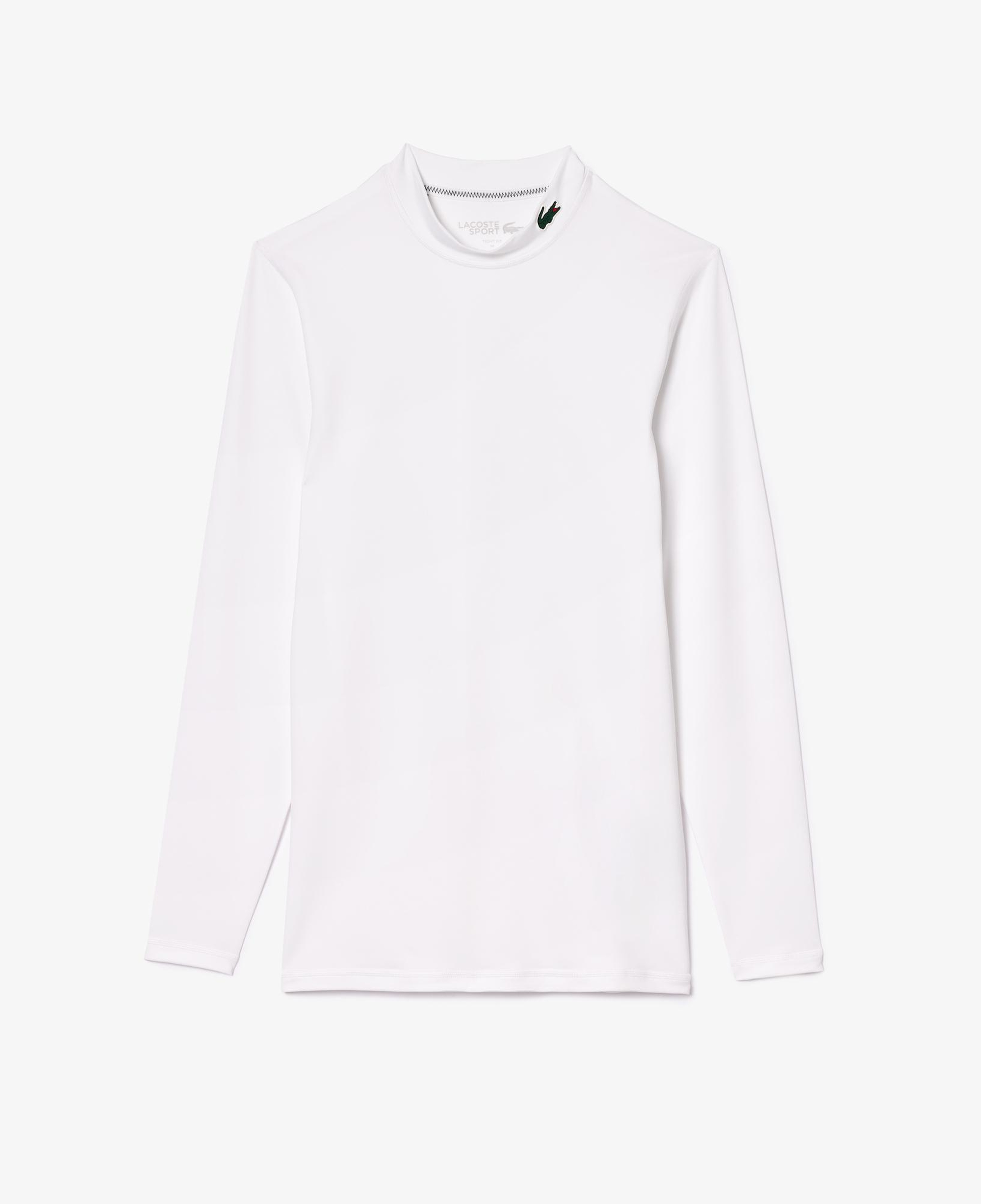 Lacoste Ultra Dry Erkek Beyaz Uzun Kol Antrenman İçliği