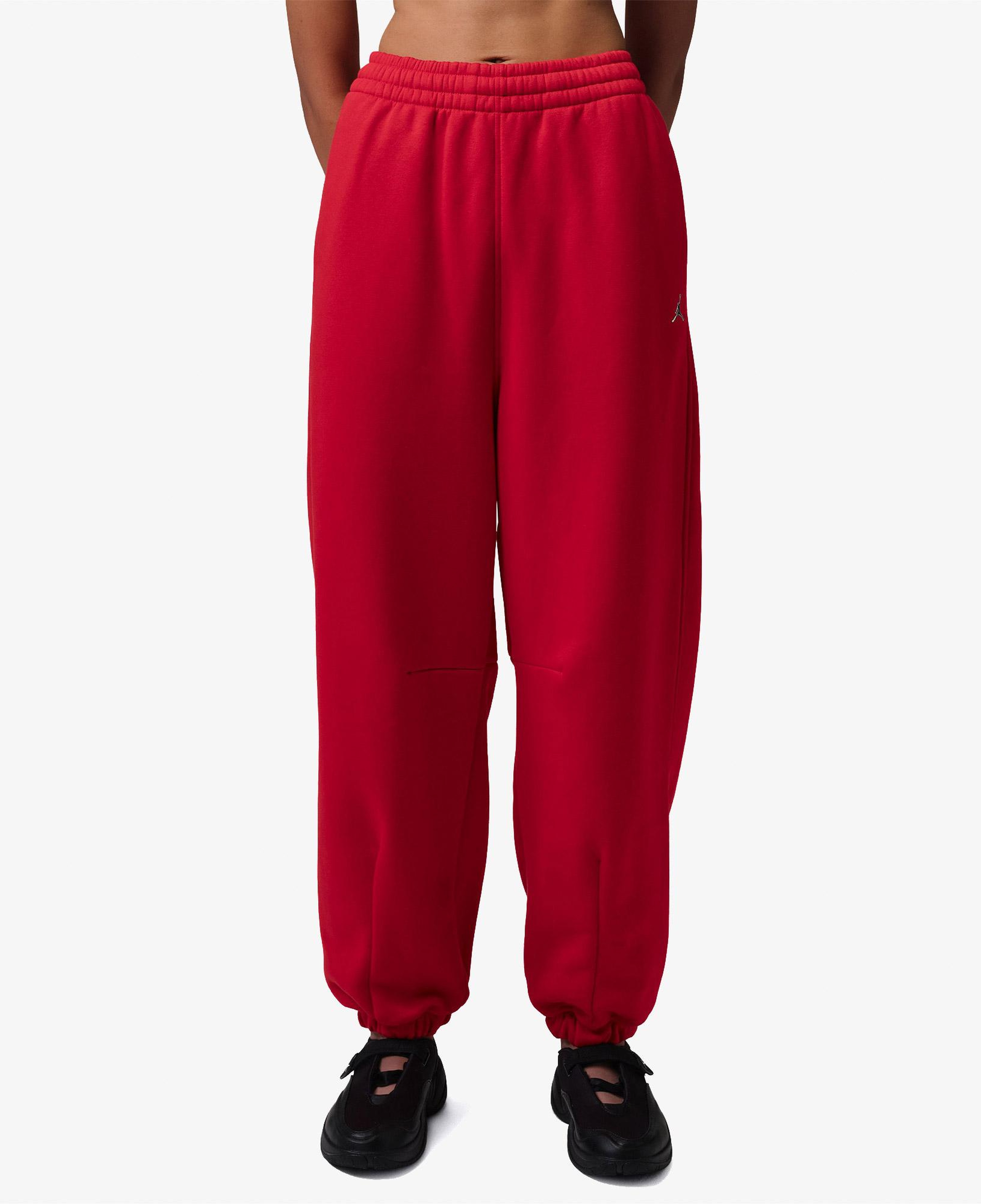 Jordan Brooklyn Fleece Jogger Kadın Kırmızı Eşofman Altı