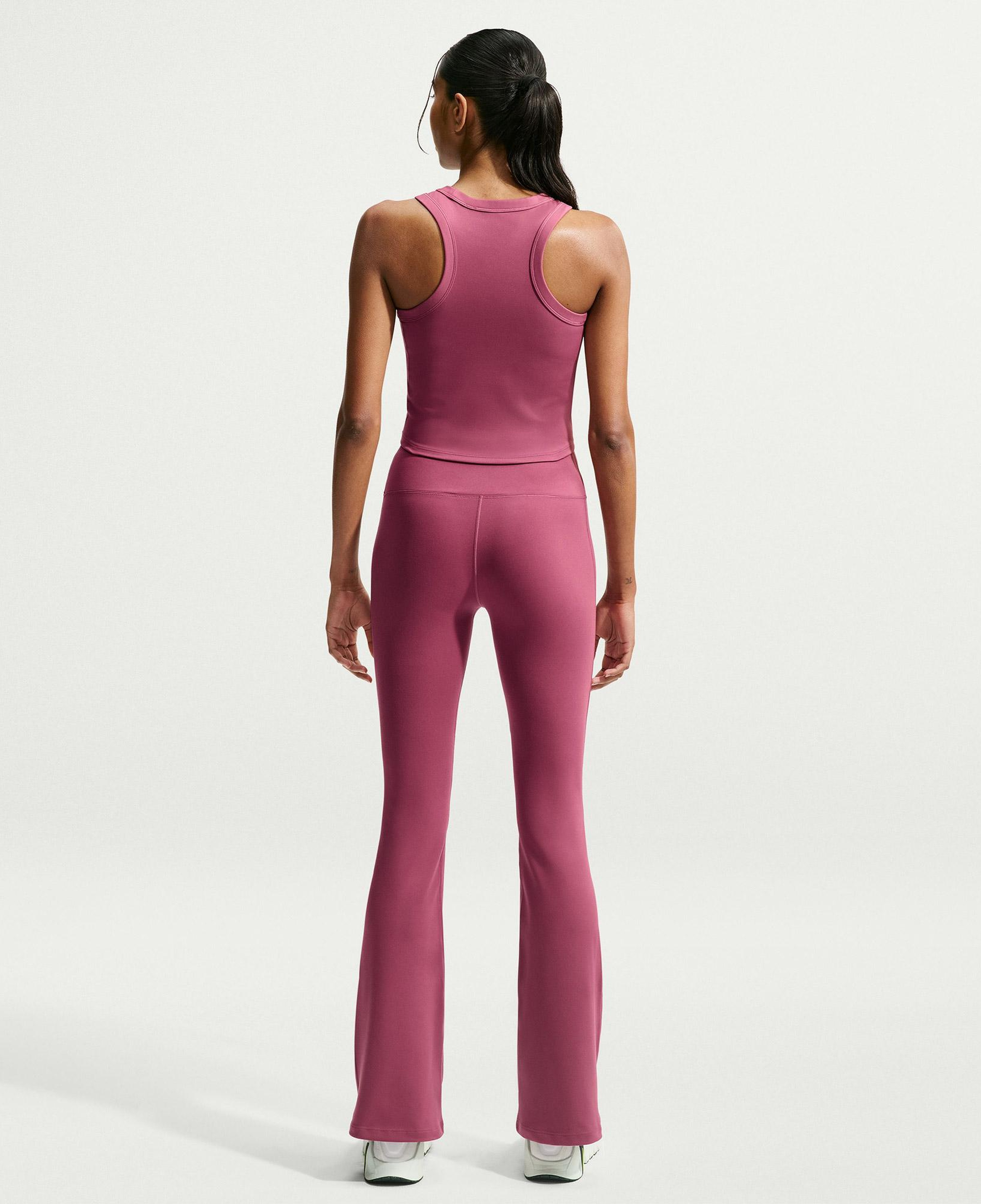 Nike One Dri-Fit Heritage Kadın Pembe Tayt