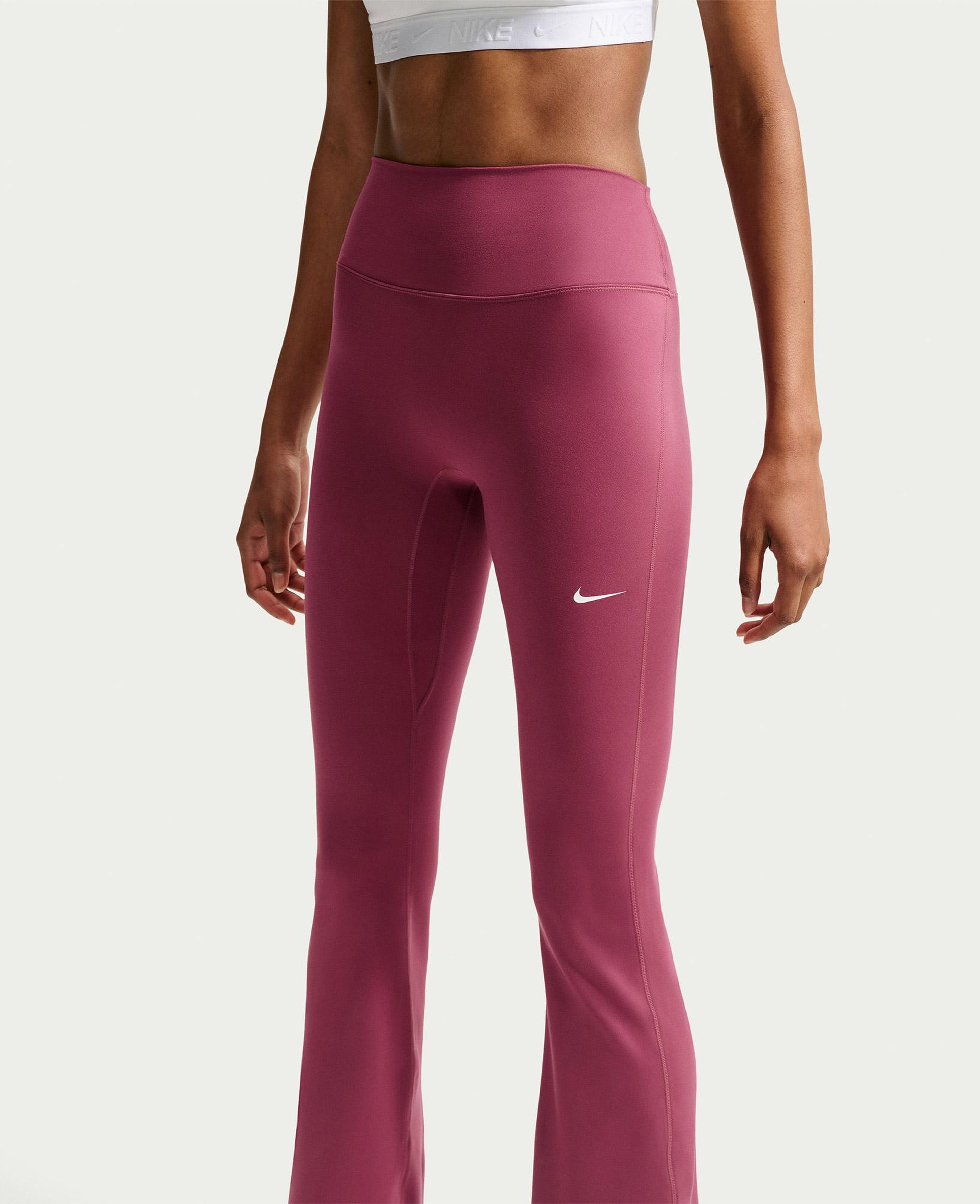 Nike One Dri-Fit Heritage Kadın Pembe Tayt