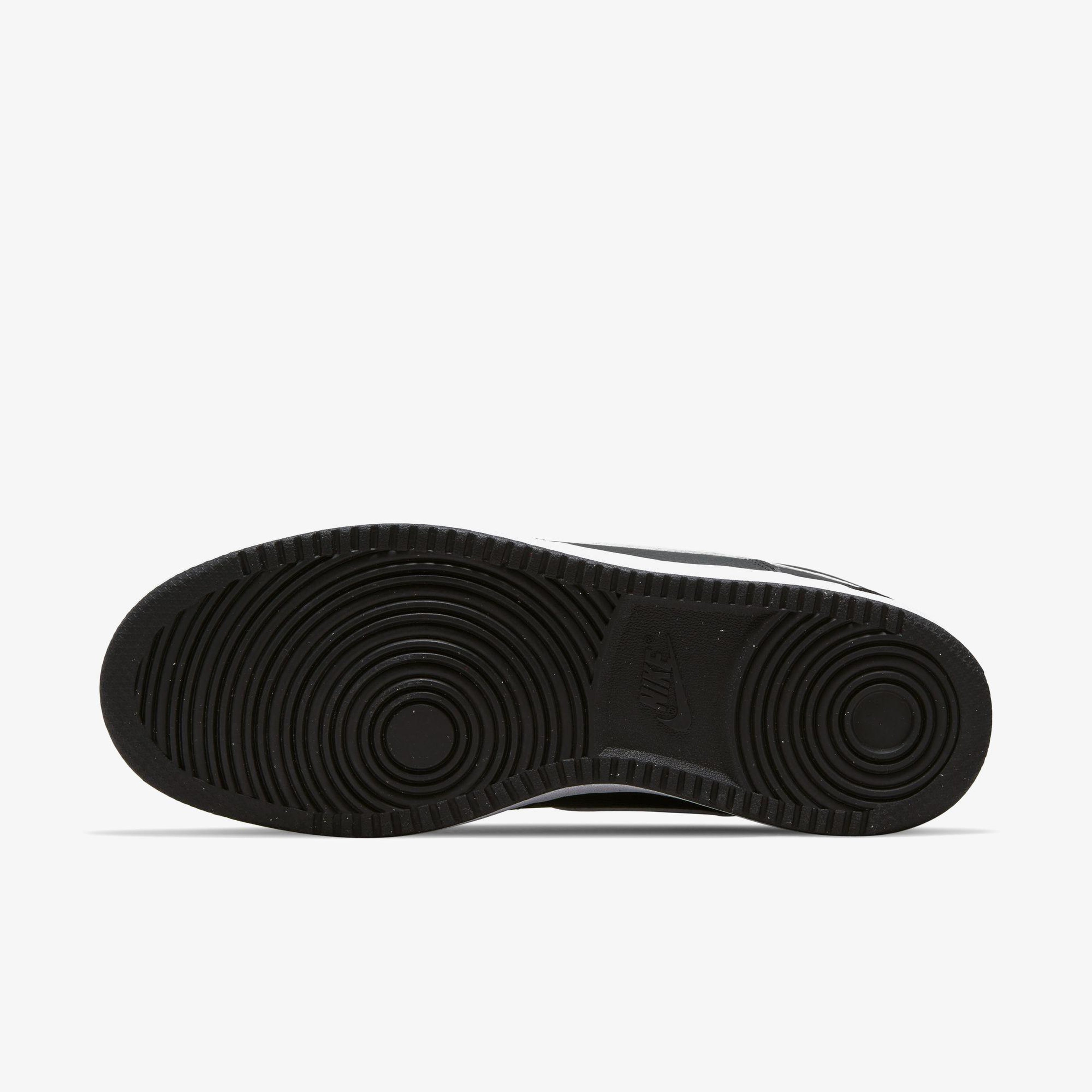 Nike Court Vision Mid Next Nature Erkek Siyah Spor Ayakkabı