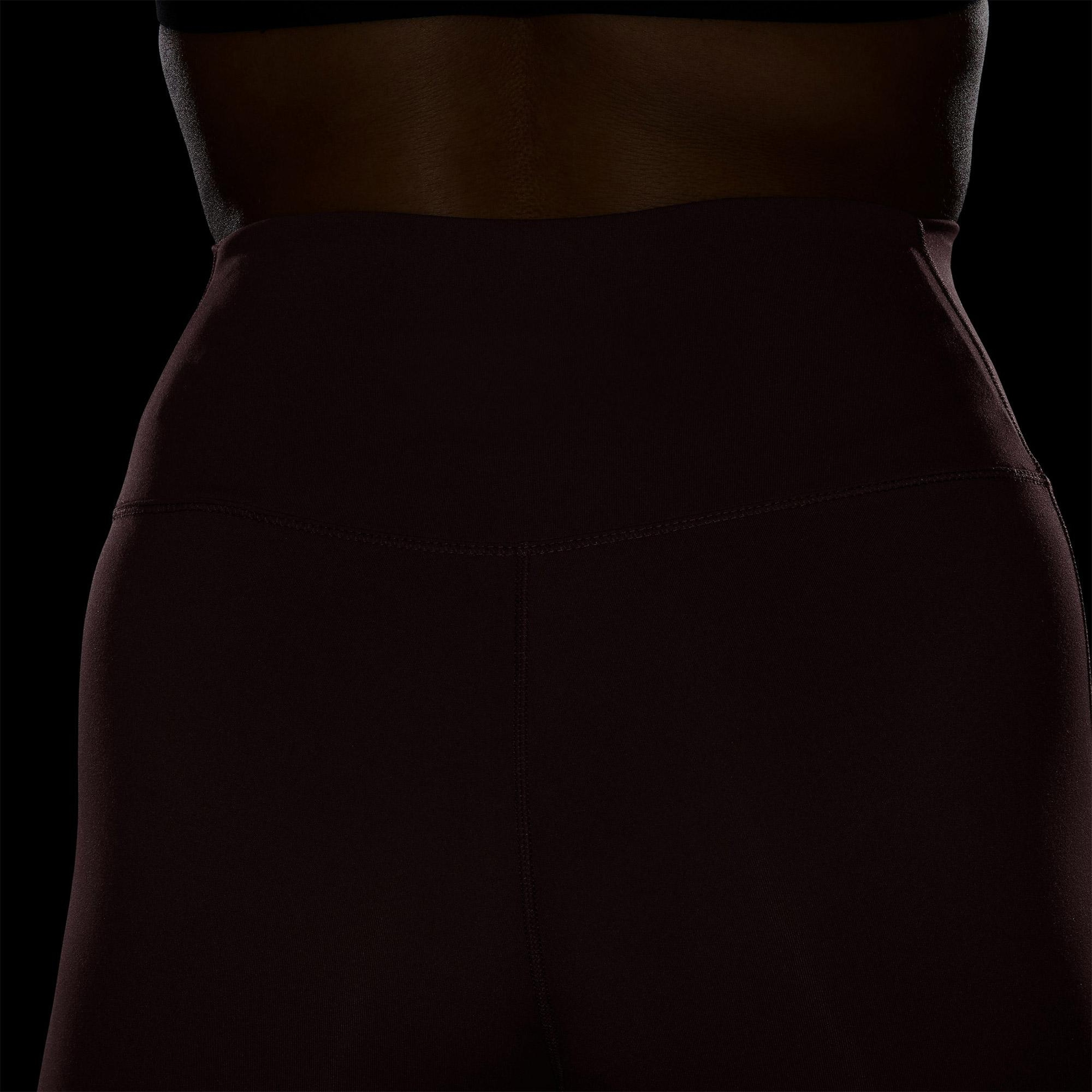Nike Dri-Fit One Seamless Front Kadın Pembe Tayt