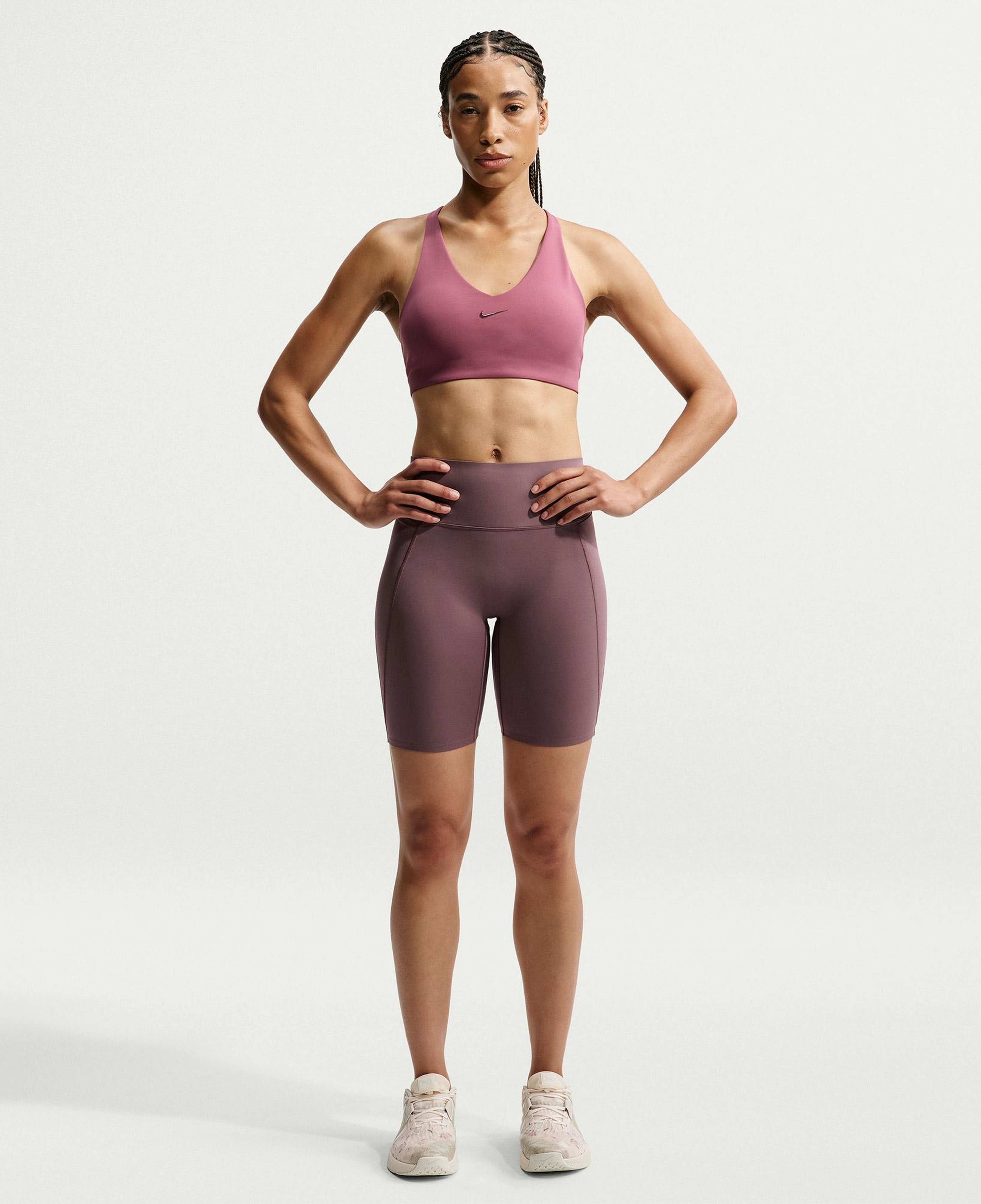 Nike Dri-Fit Universa Kadın Pembe Bra