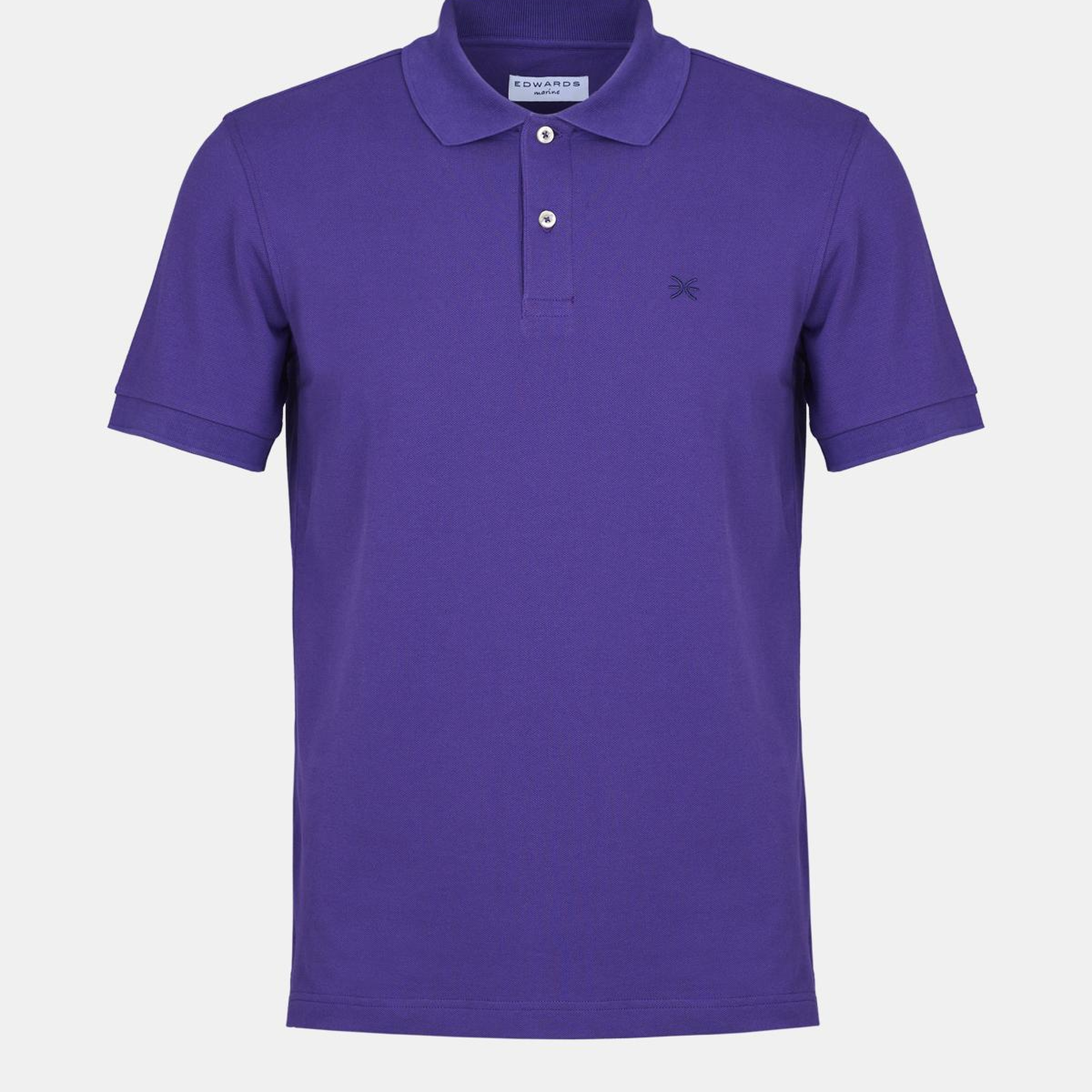 Erkek Mor Pike Polo Yaka T-Shirt