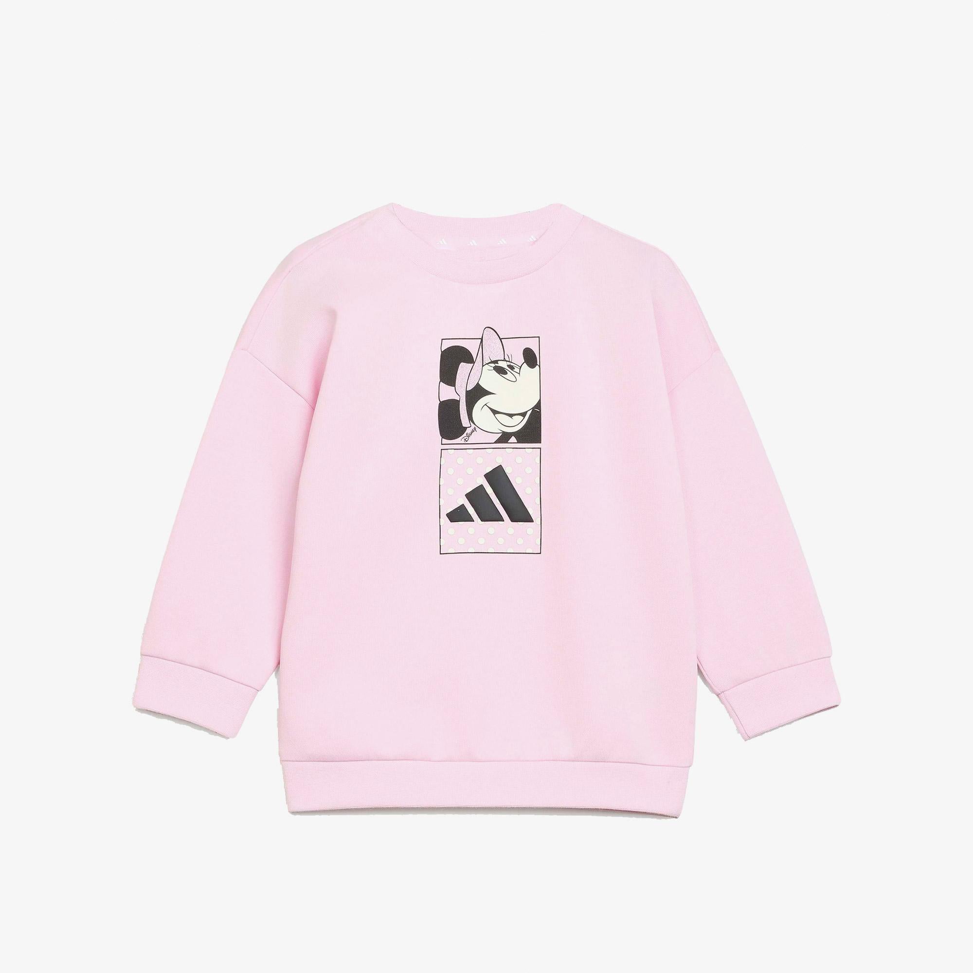 adidas I Disney Mi Jog Çocuk Pembe Eşofman Takımı