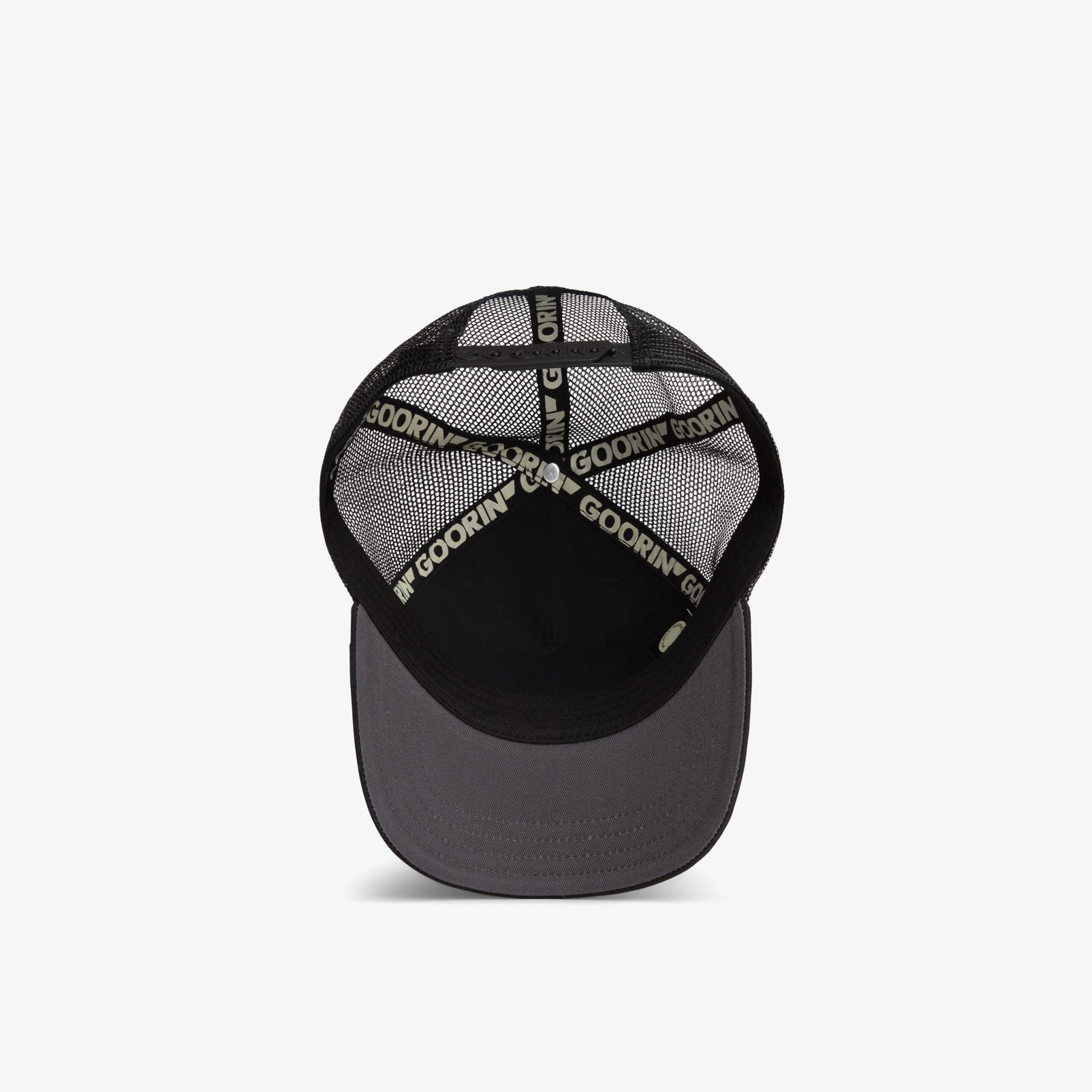 Goorin Bros Represent Eagle Trucker Unisex Siyah Şapka