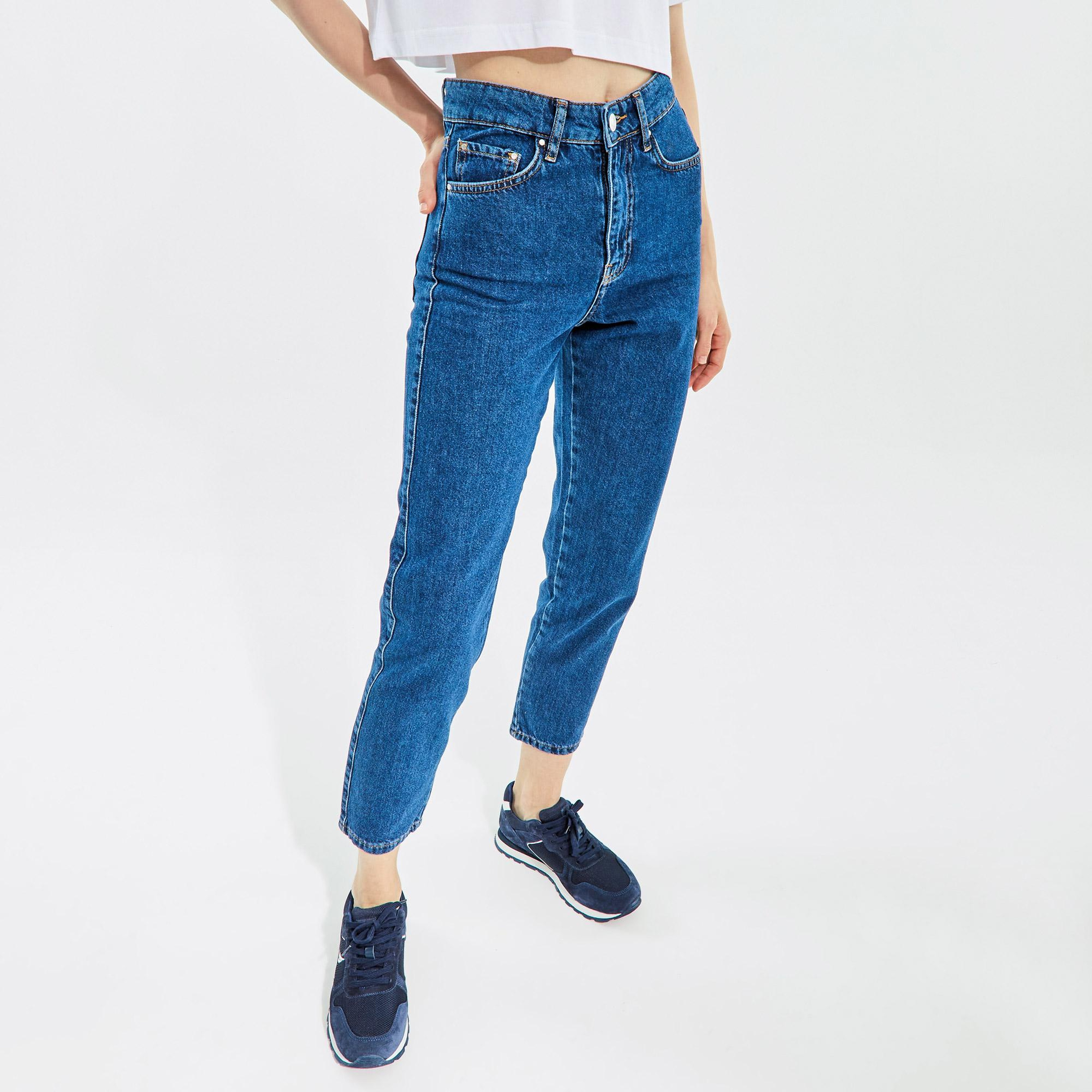 NAUTICA KADIN LACİVERT SLIM FIT DENIM PANTOLON