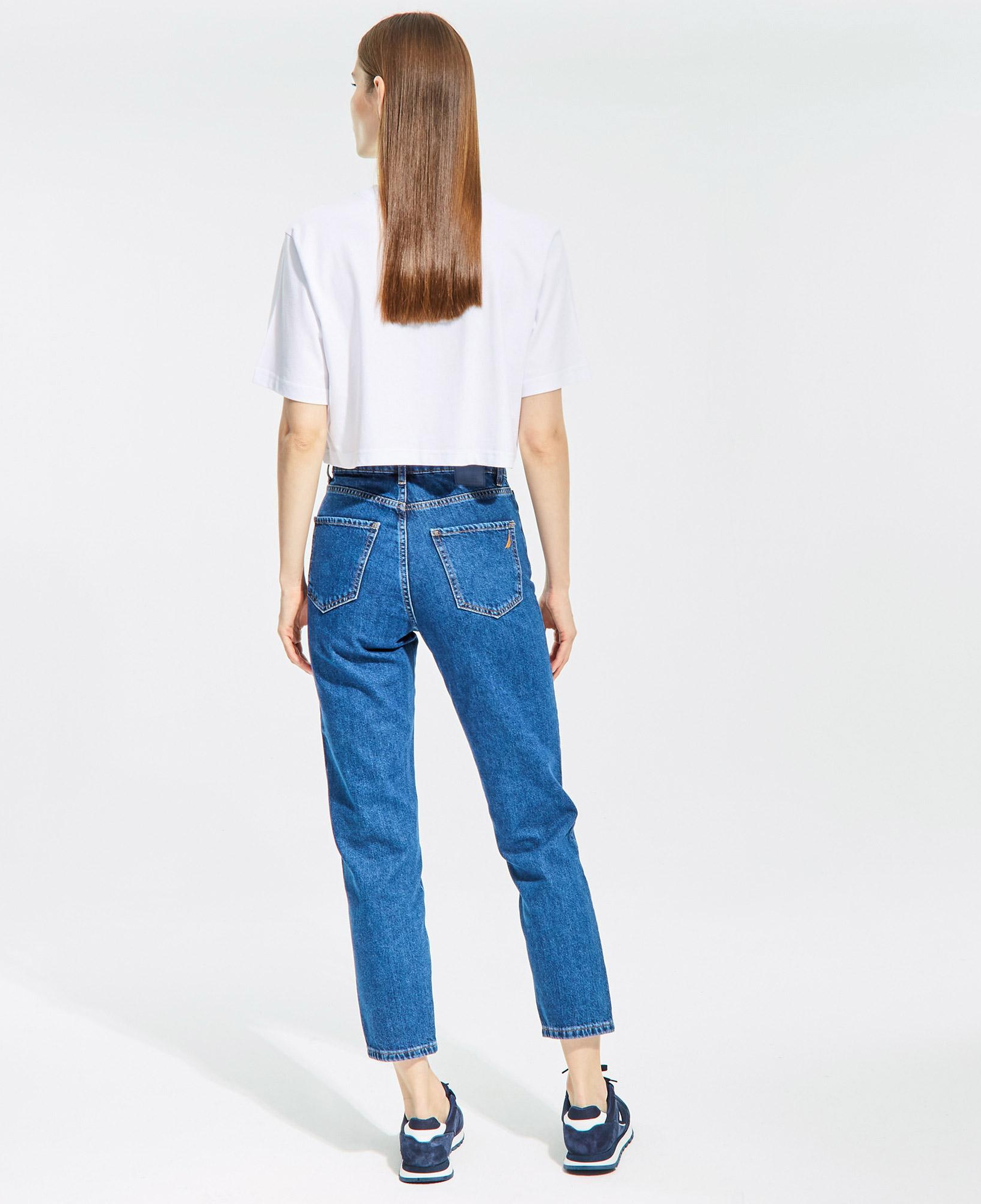 NAUTICA KADIN LACİVERT SLIM FIT DENIM PANTOLON