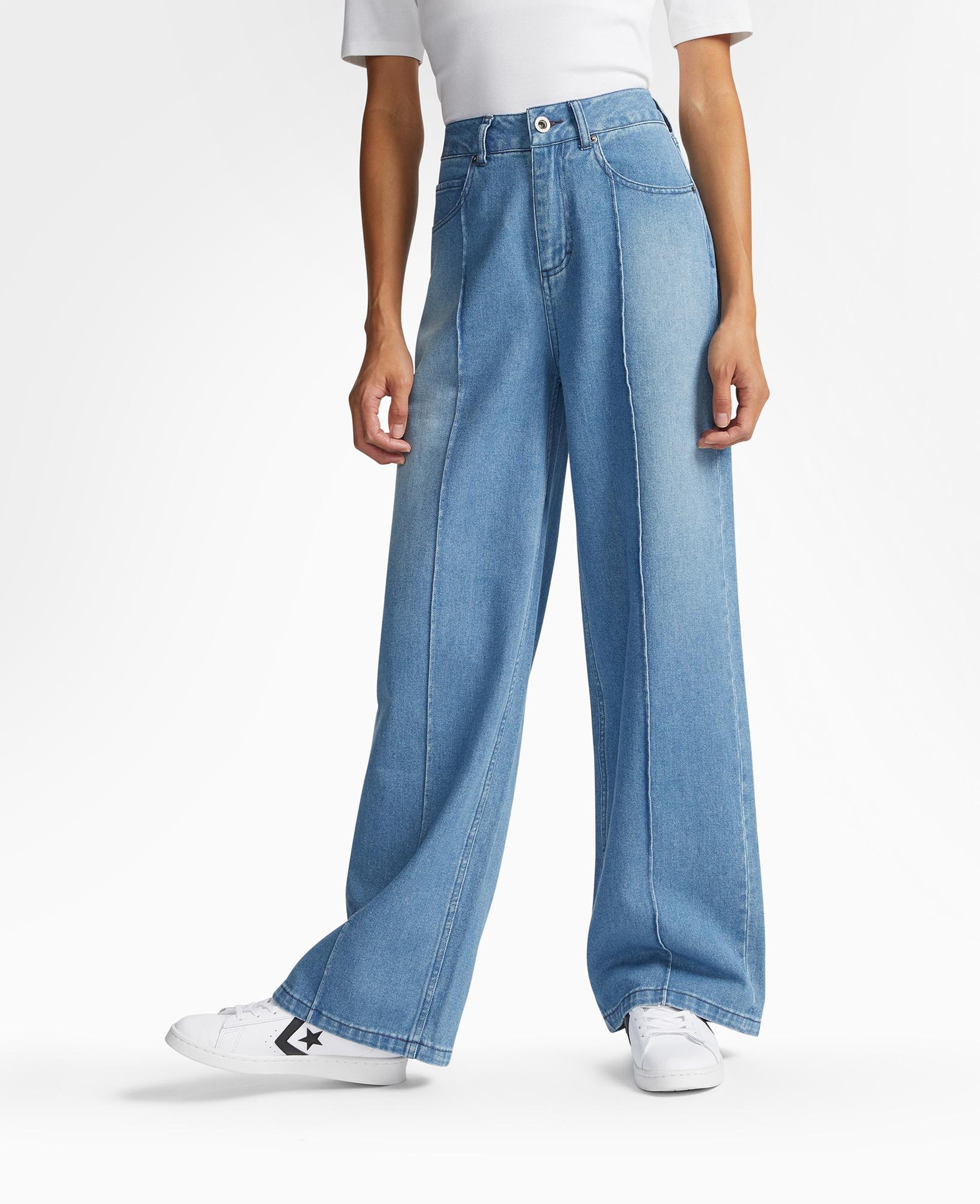 Converse Seasonal Denim Kadın Mavi Pantolon