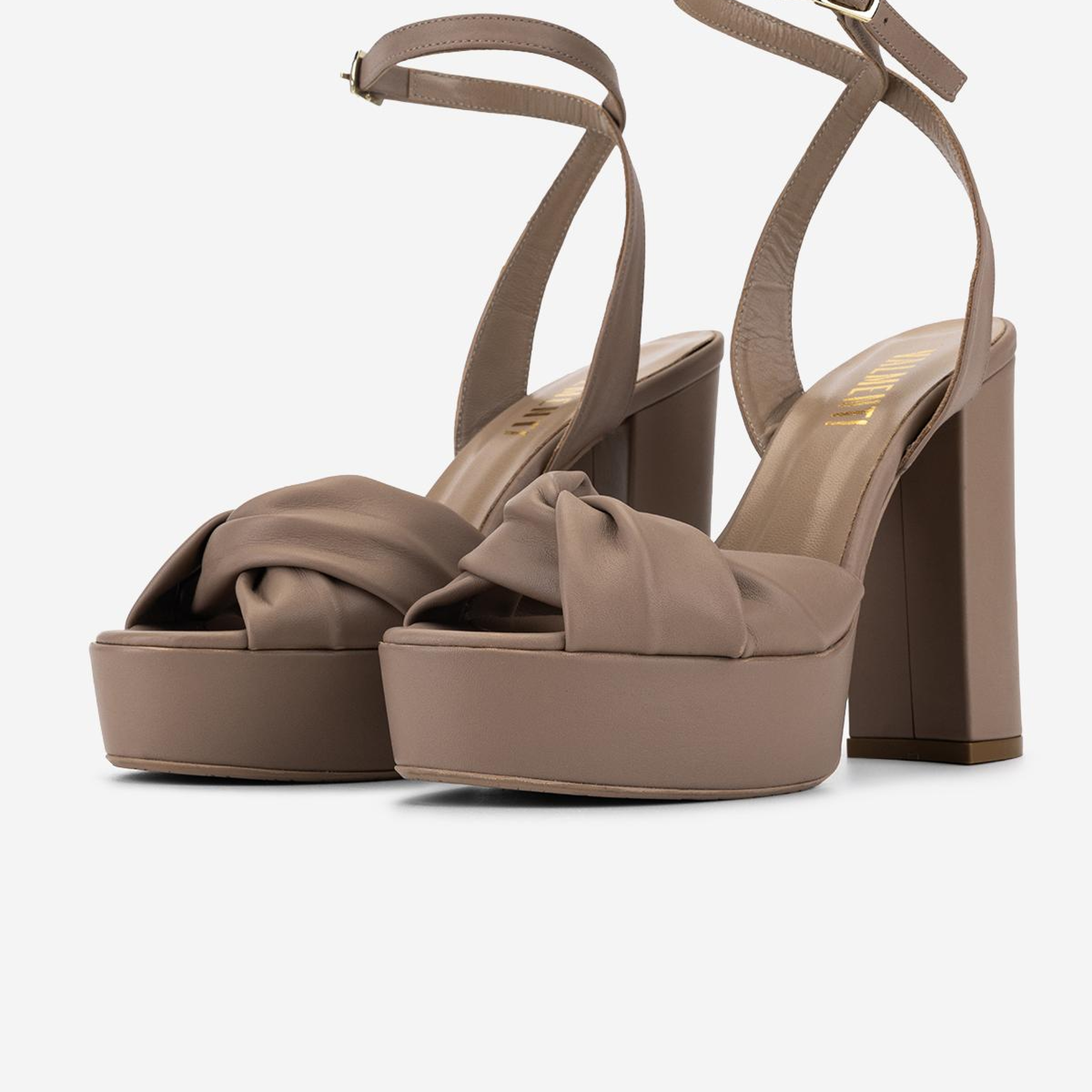 Valmenti Kadın Hakiki Deri Bej Night Shoes Ayakkabı
