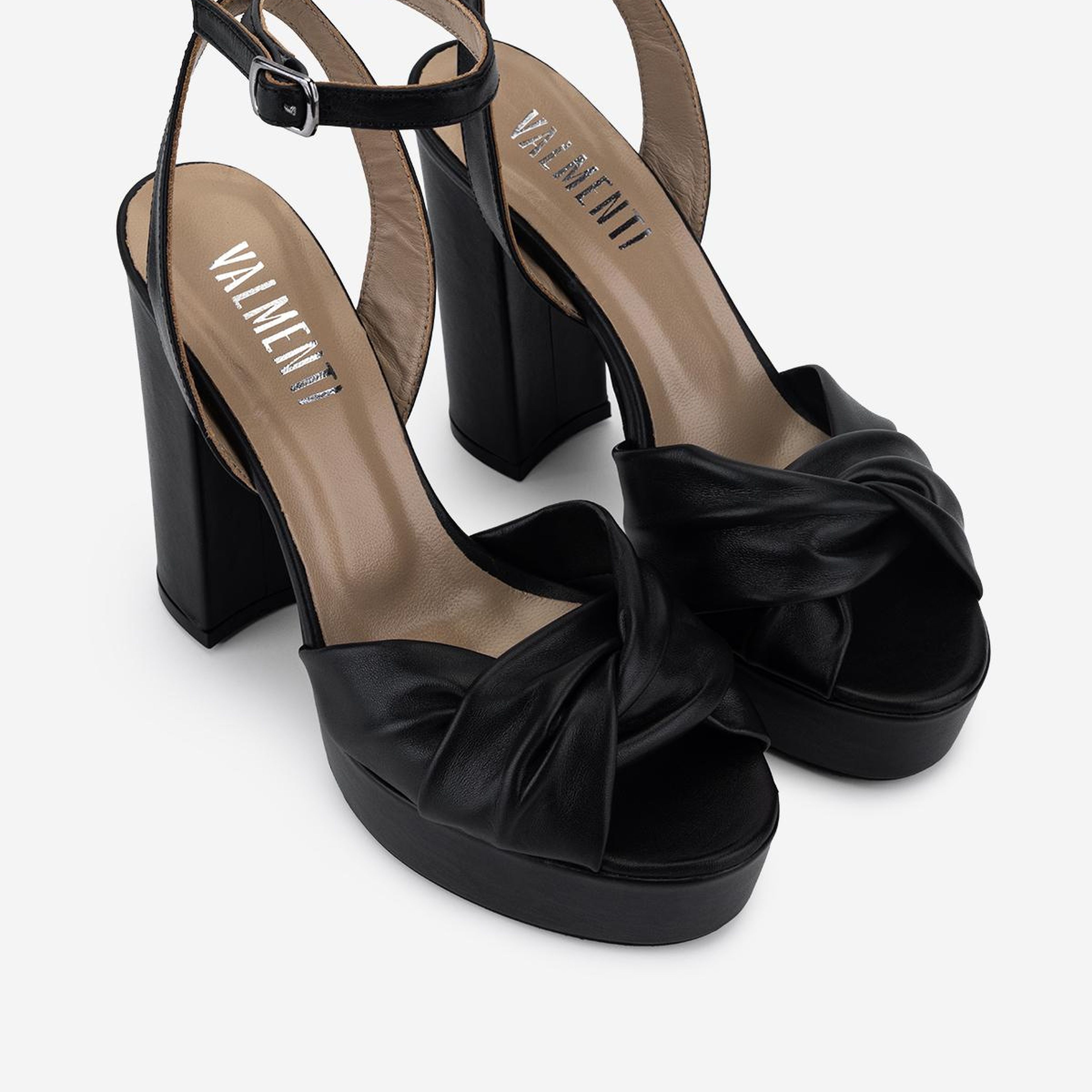 Valmenti Kadın Hakiki Deri Siyah Night Shoes Ayakkabı