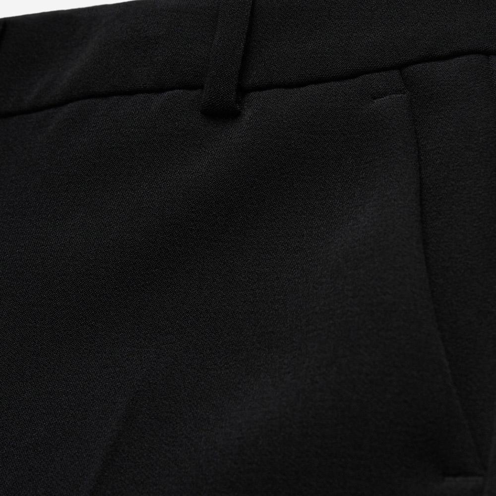 KADIN STRAIGHT FIT SİYAH PANTOLON