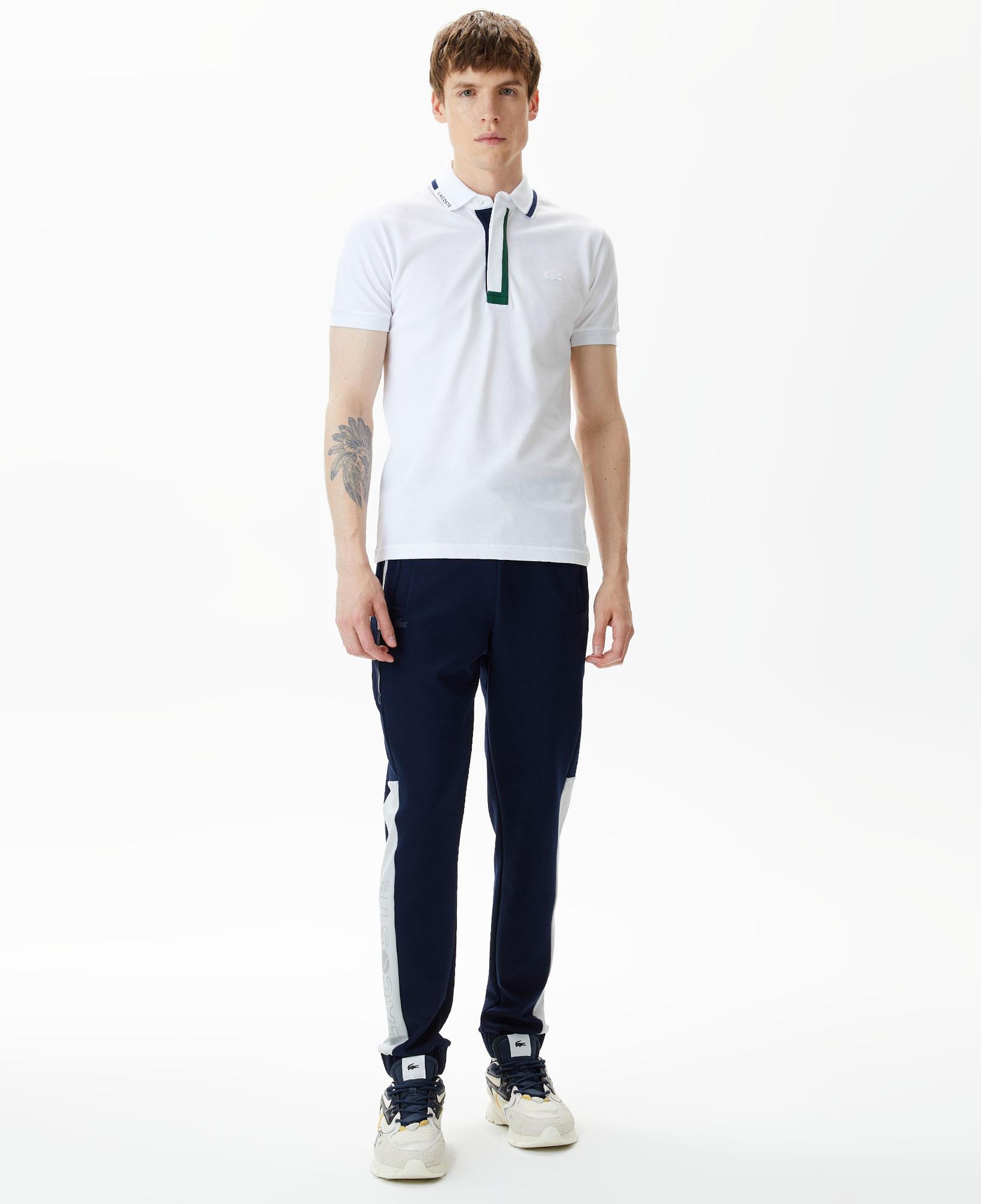 Erkek Slim Fit Baskılı Lacivert Eşofman Altı