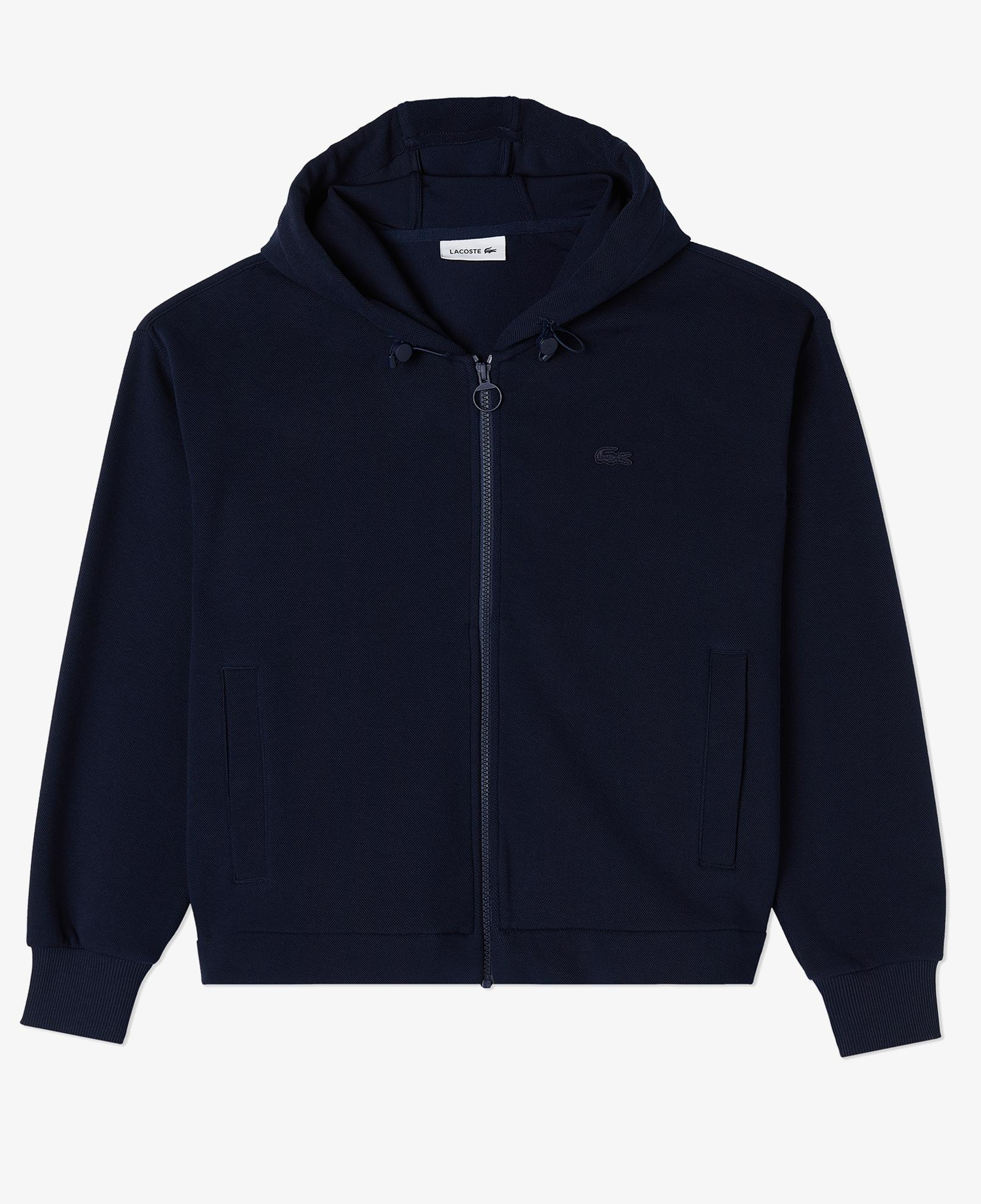 Kadın Relaxed Fit Kapüşonlu Lacivert Sweatshirt