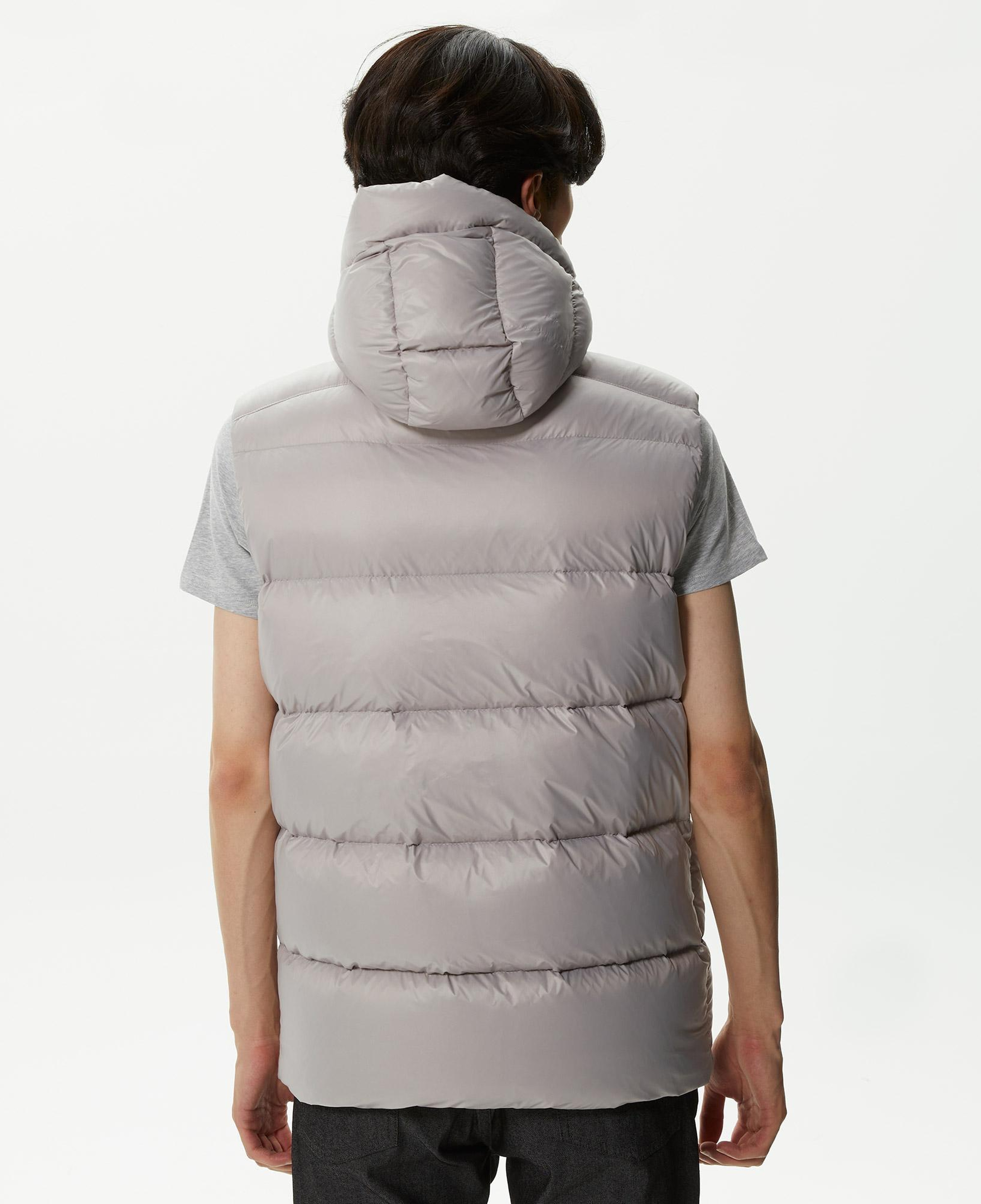 Lacoste Erkek Kapüşonlu Gri Yelek
