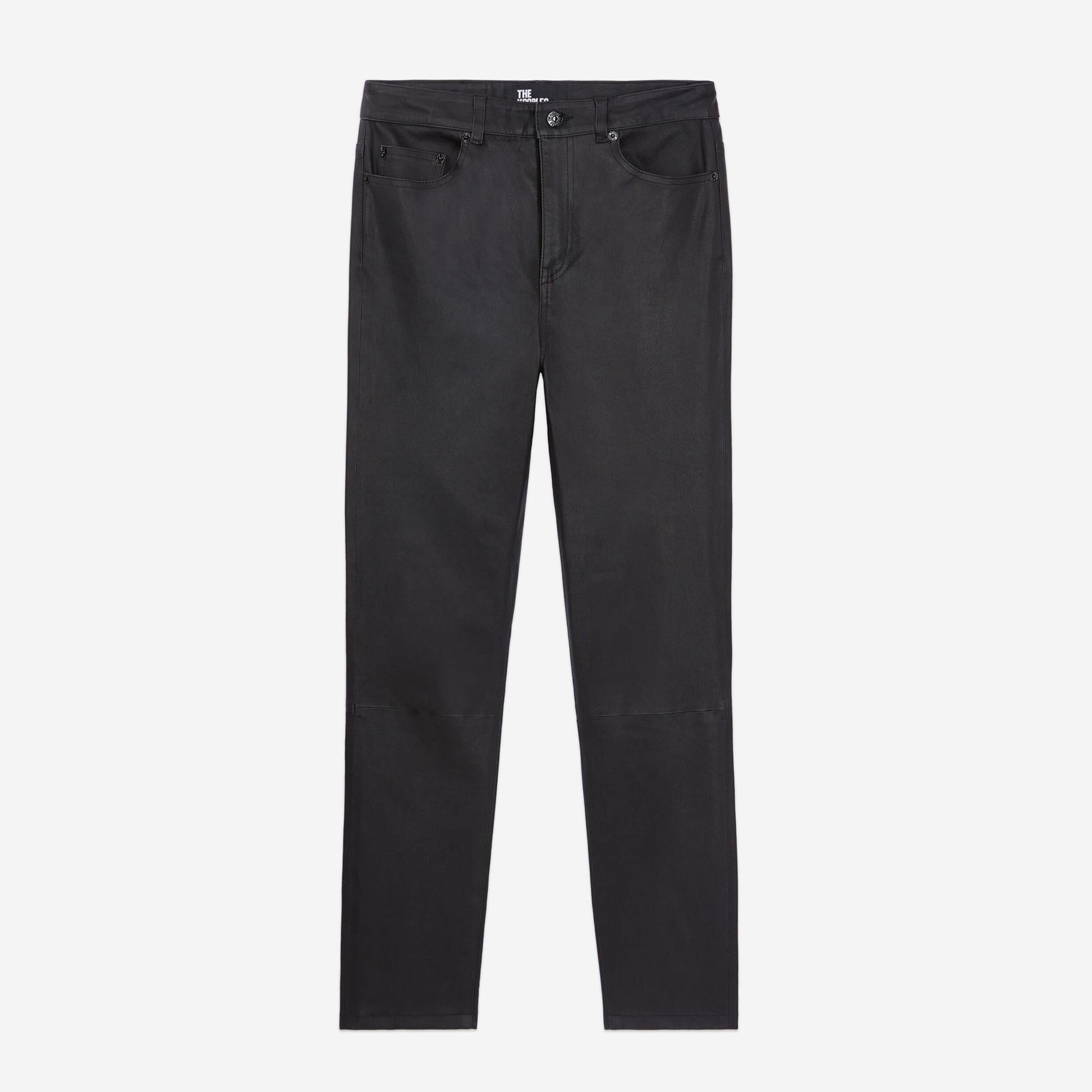 KADIN SLIM FIT SİYAH PANTOLON