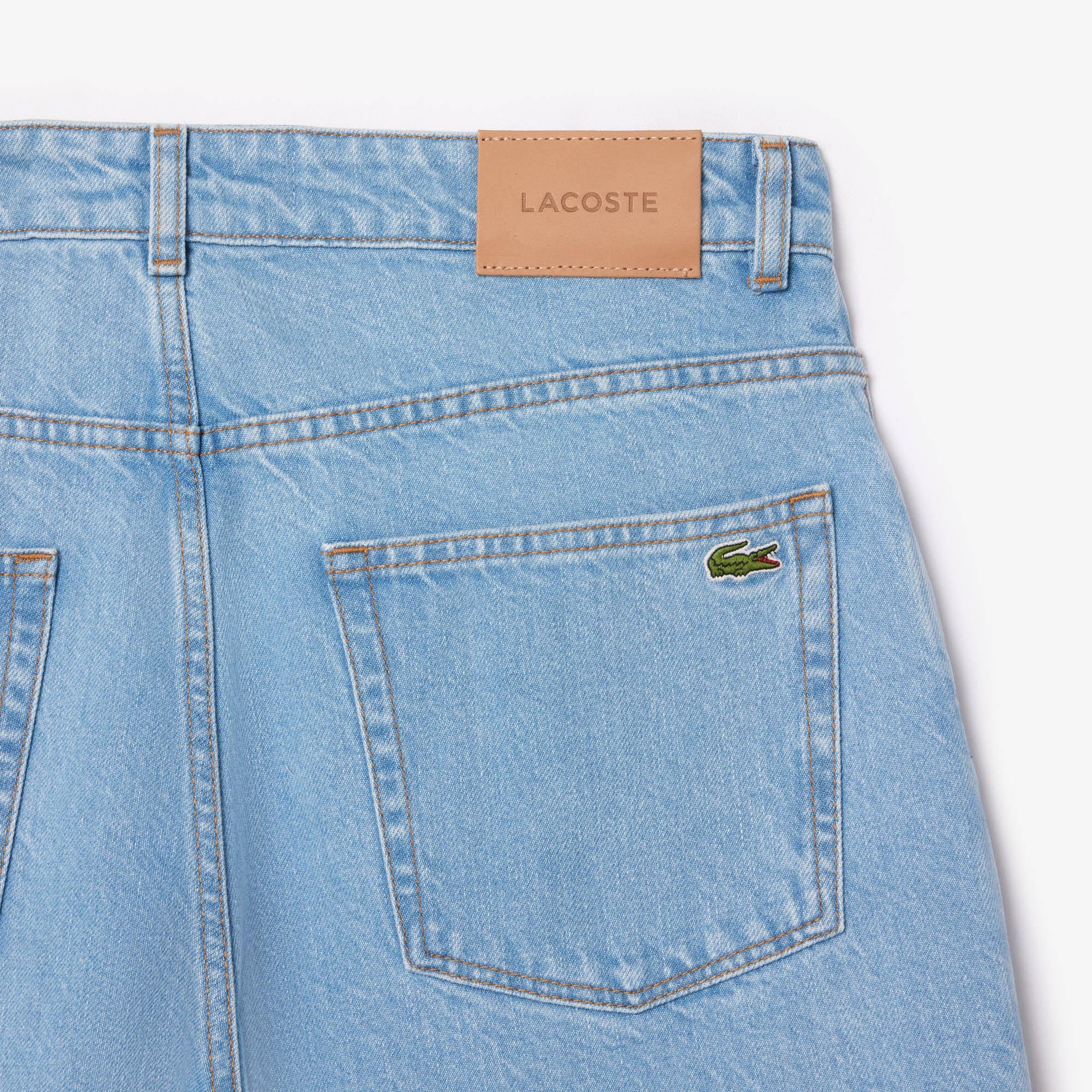 Erkek Loose Fit Denim Açık Mavi Pantolon