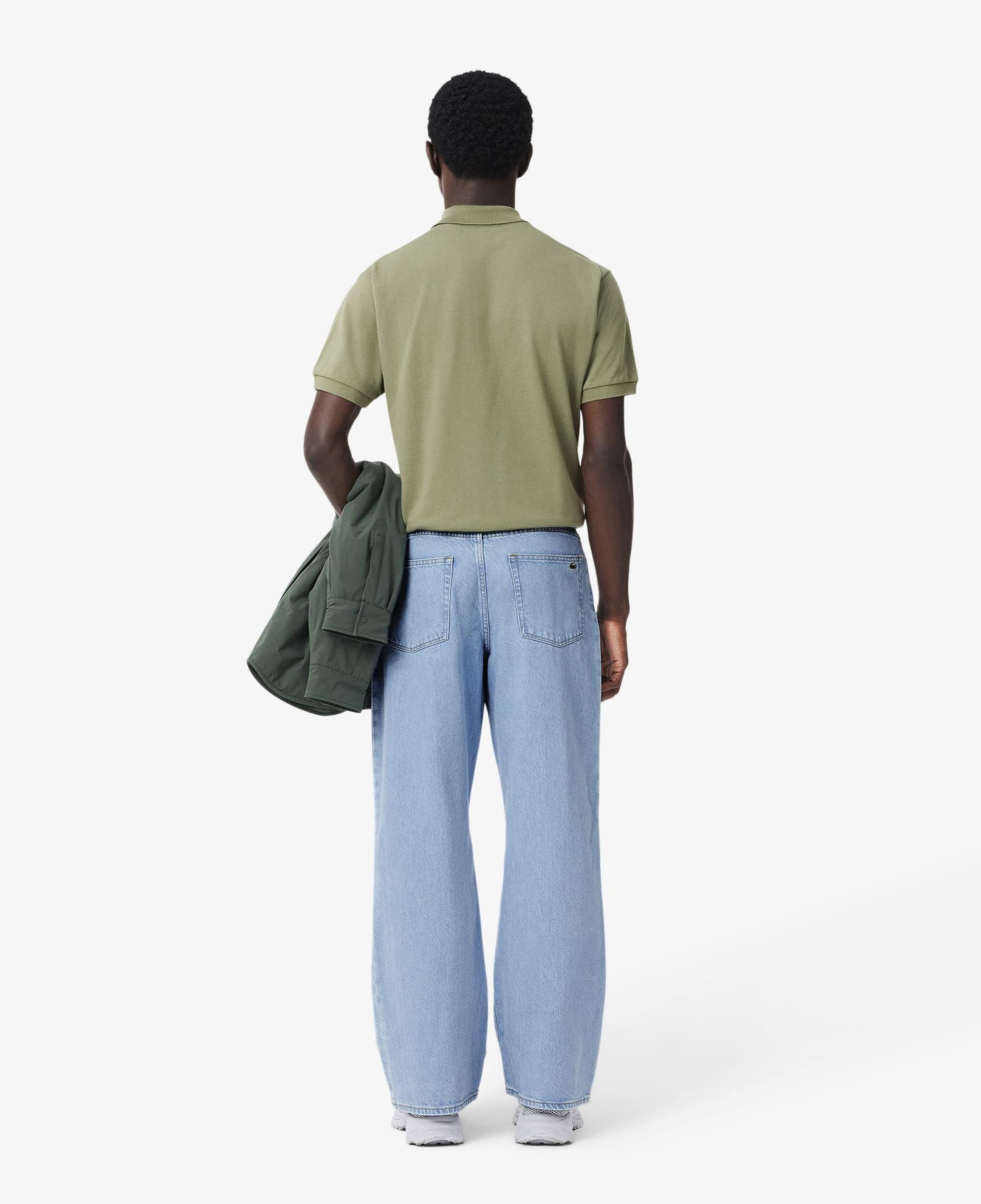 Erkek Loose Fit Denim Açık Mavi Pantolon